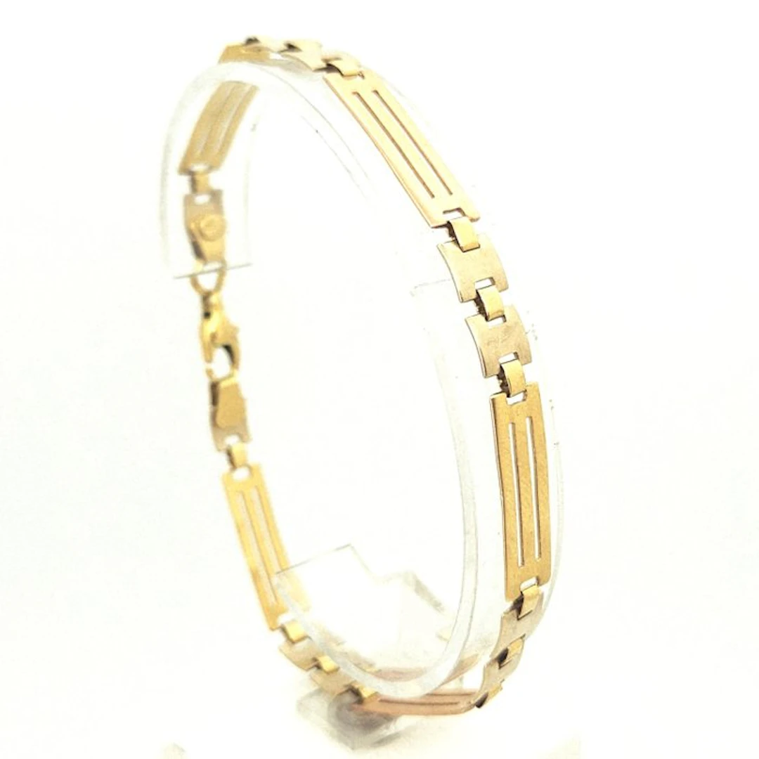 Bracelet - 18 kt. Yellow gold, White gold, Rose gold