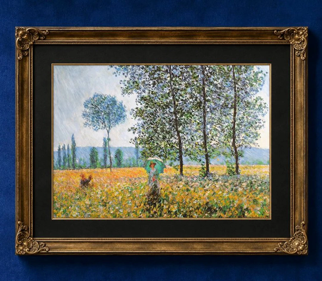 Claude Monet (1840–1926) (after) - "Sous les Peupliers, 1887"