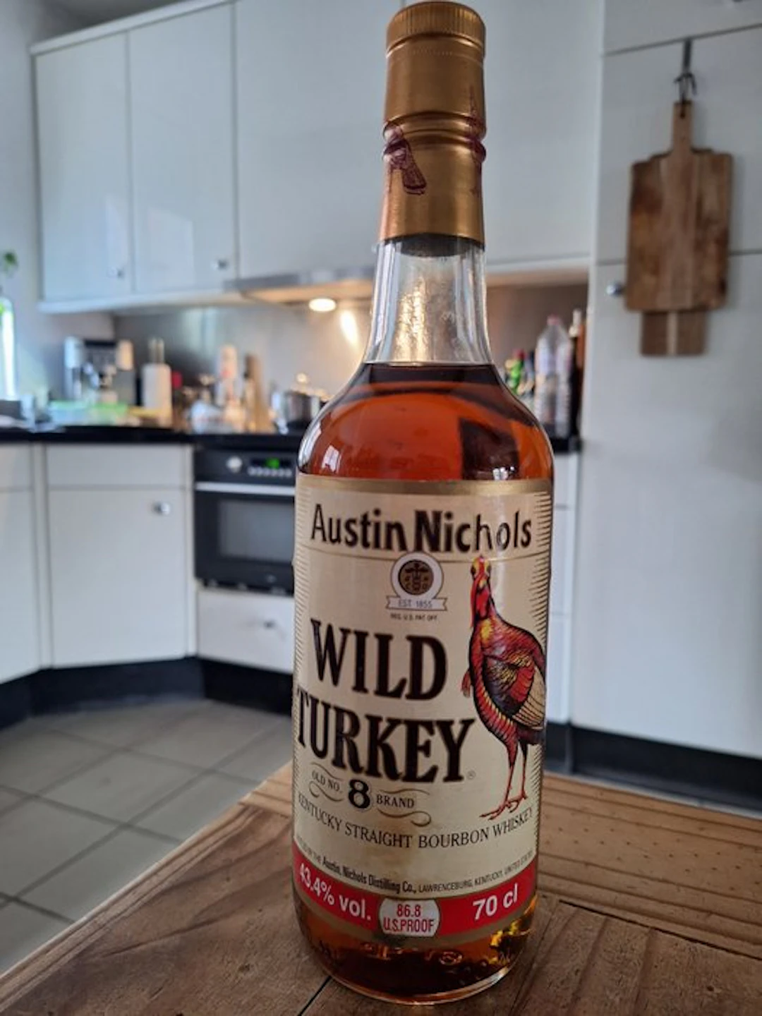 Wild Turkey Austin Nichols - Old No. 8 Brand - 86.8 Proof - b. 1990s - 70cl