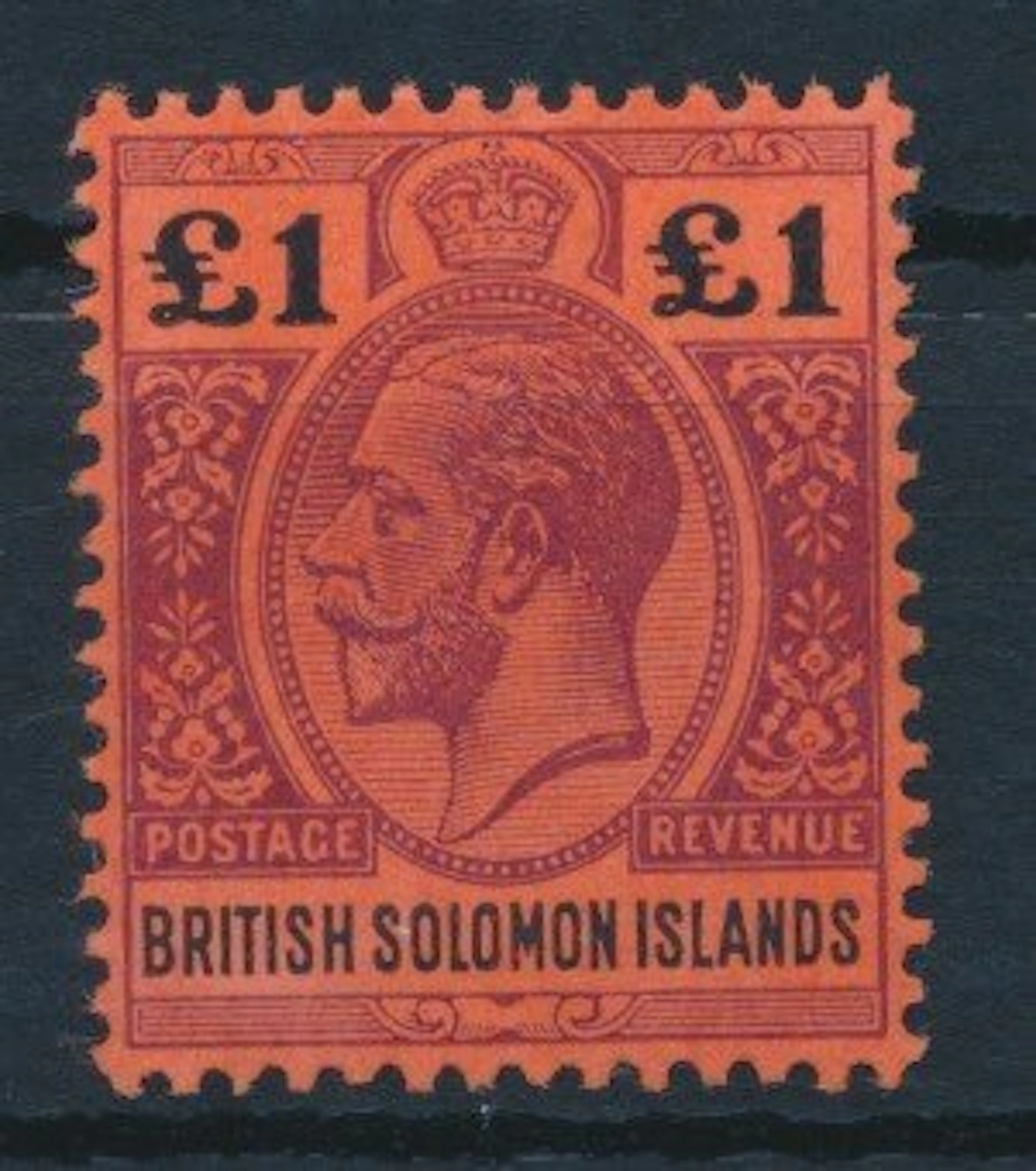 British Solomon Islands 1914 - King George