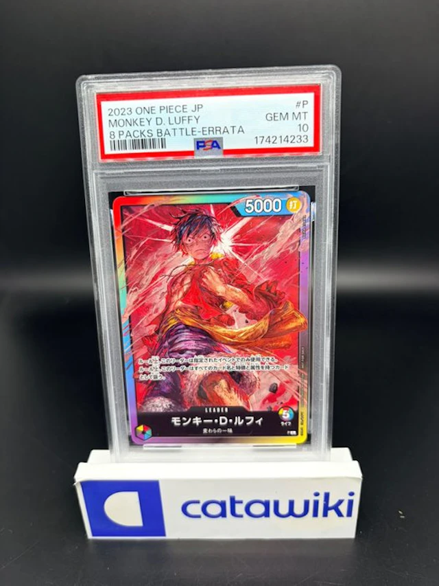 One Piece - 1 Graded card - Monkey D