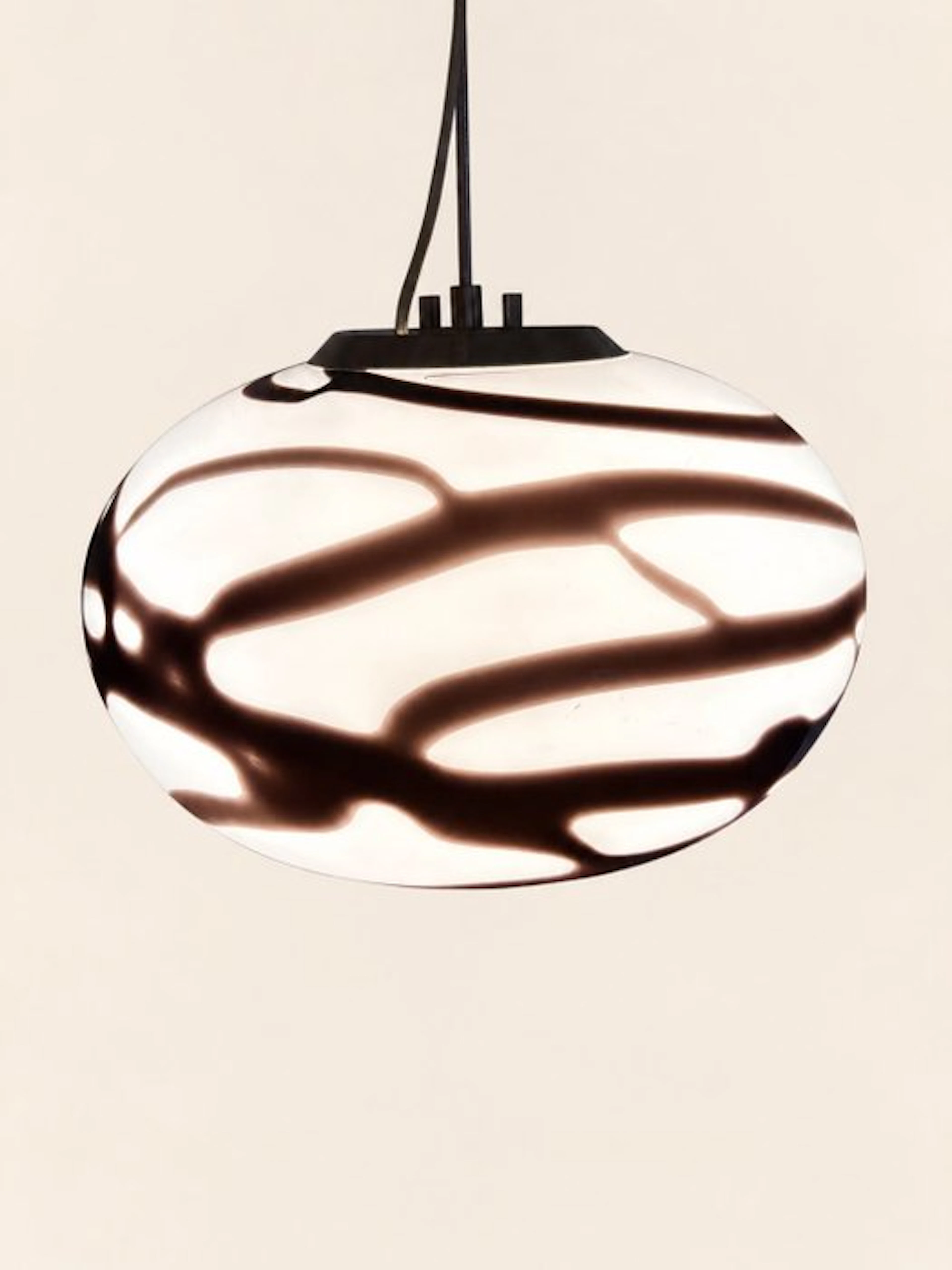 Lamp - Glass - Vintage