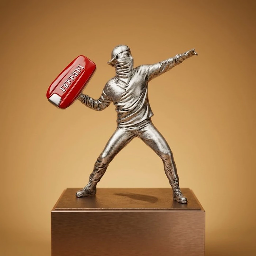 Artwork - Ferrari - SILVER THROWER - 2025