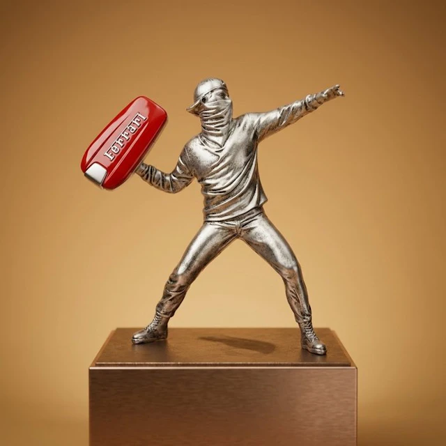 Artwork - Ferrari - SILVER THROWER - 2025