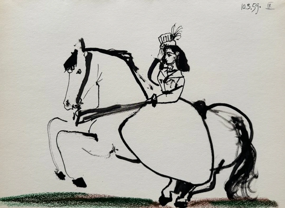 Pablo Picasso (1881-1973) - Amazon / Toros y toreros - First edition, 1961