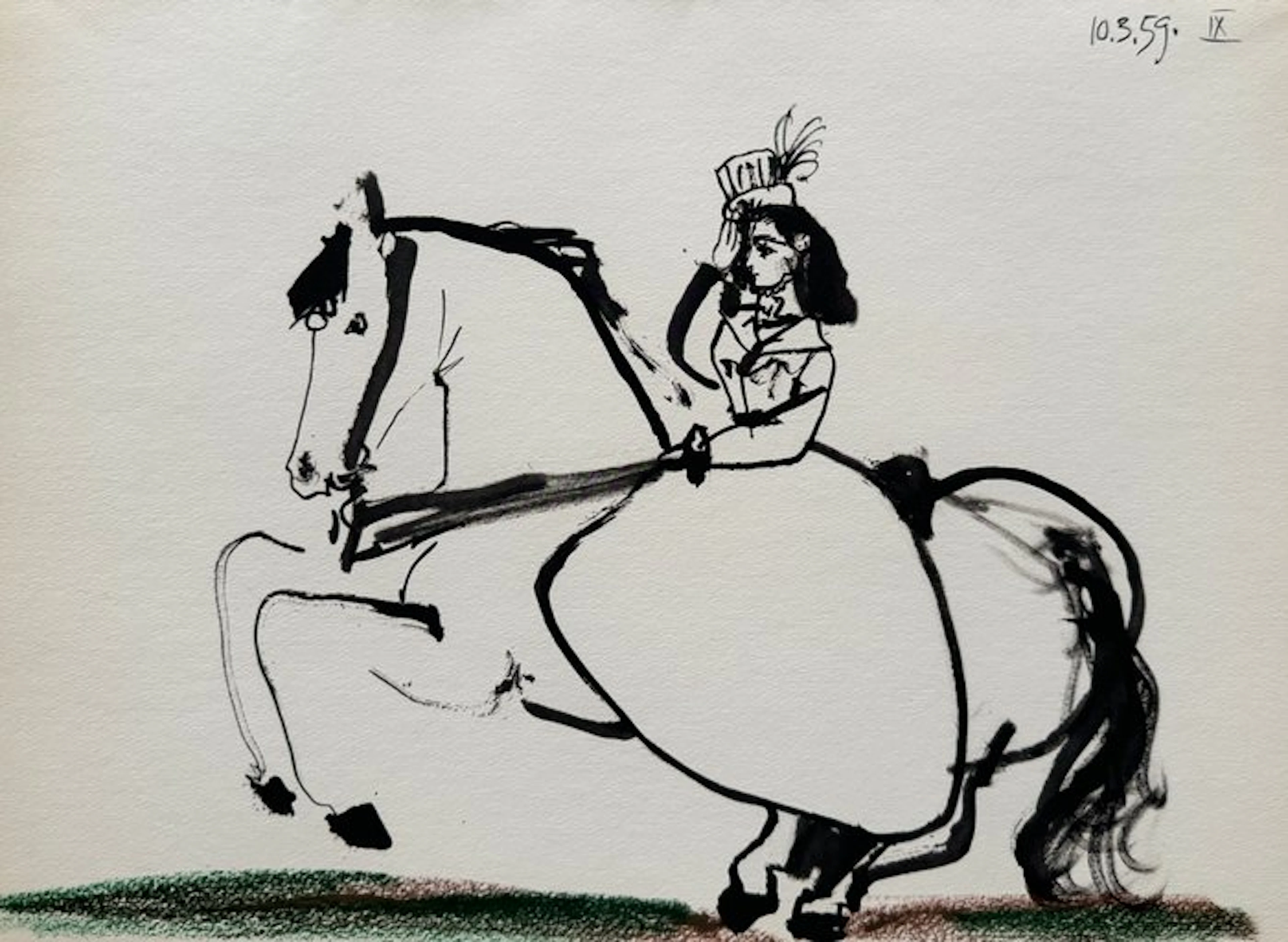 Pablo Picasso (1881-1973) - Amazon / Toros y toreros - First edition, 1961