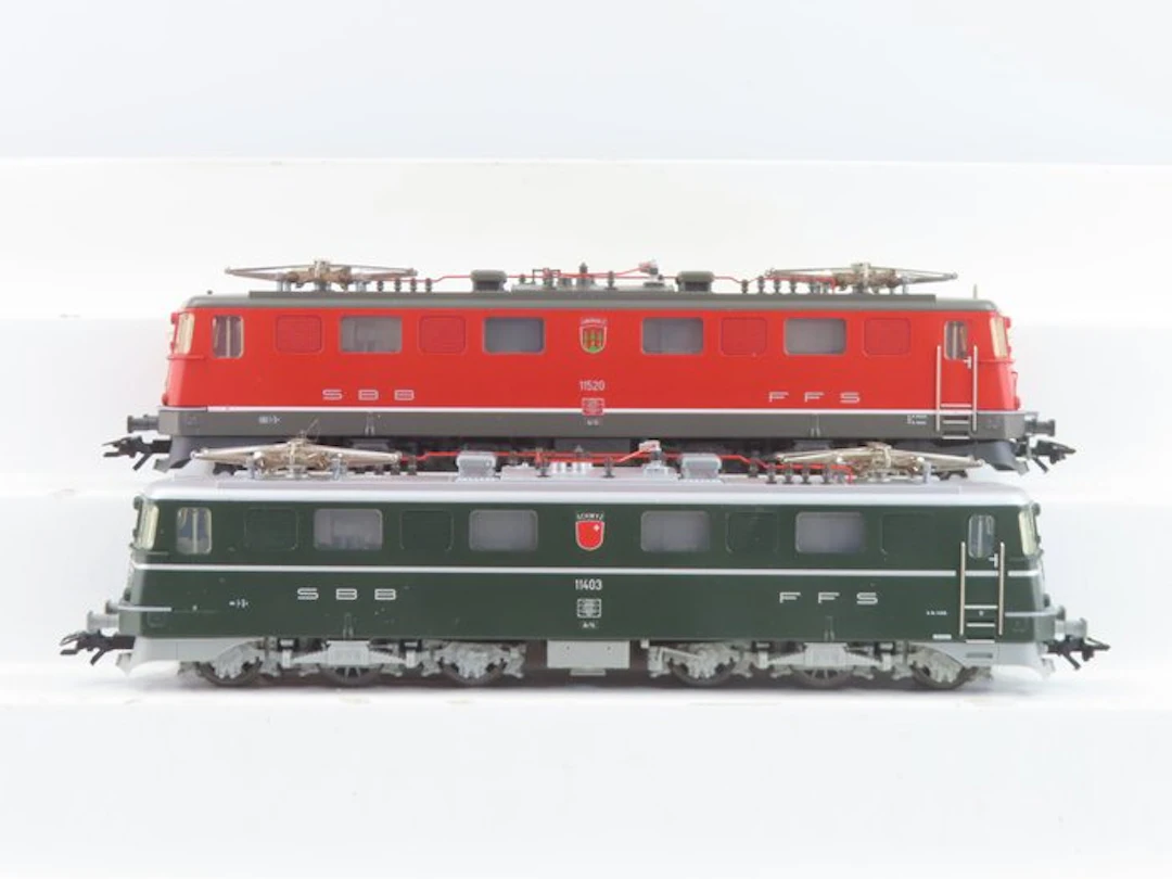 Märklin H0 - 37362 - Electric locomotive (1) - 2-piece set "50 years Ae 6/6"