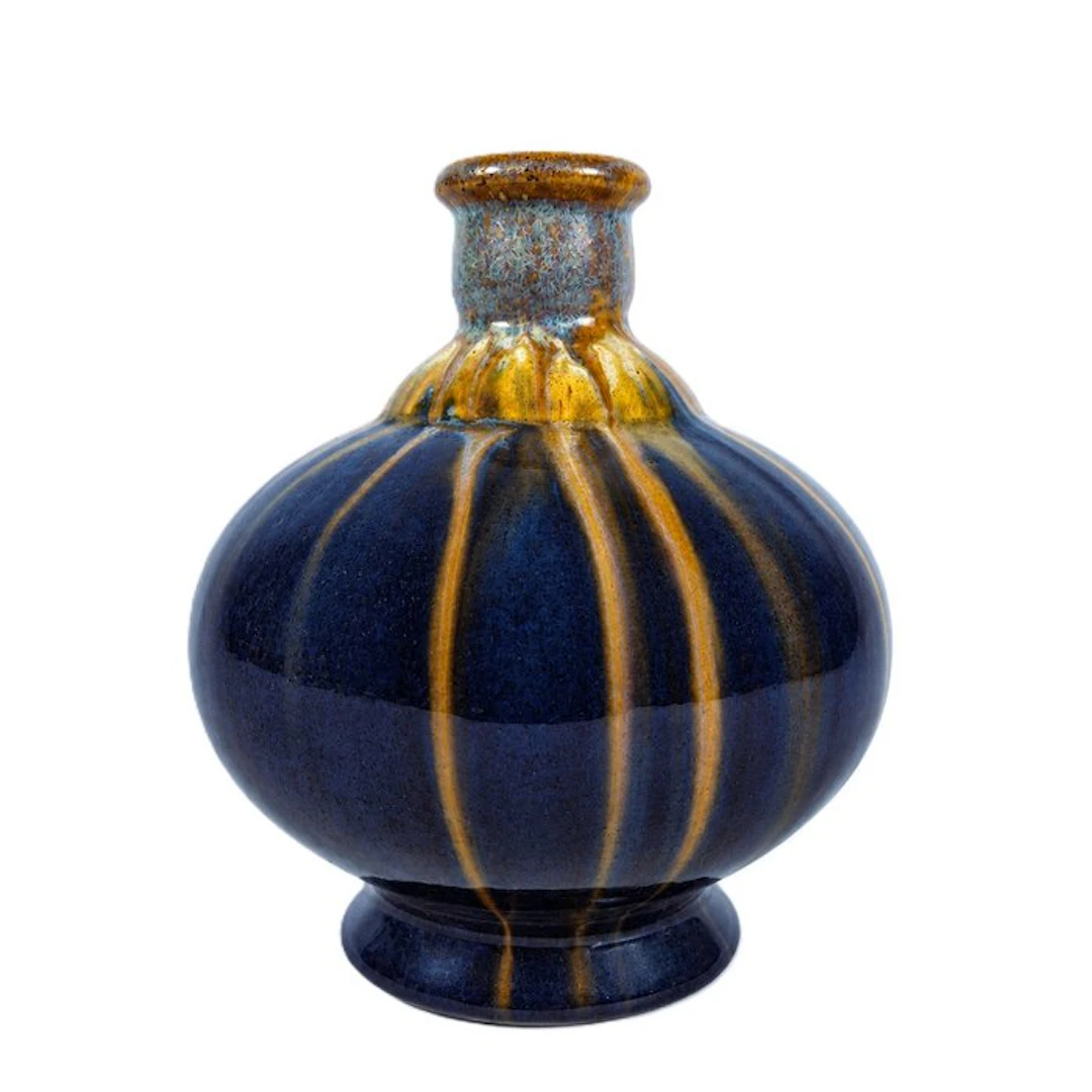 Faïencerie de Thulin - Vase - Form 109 - Earthenware - Flambé glaze