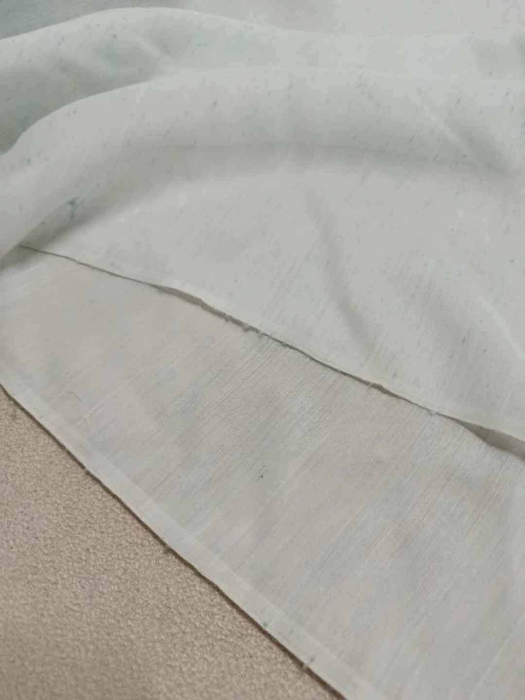 Pregiato tendone misto lino made in Italy - Upholstery...