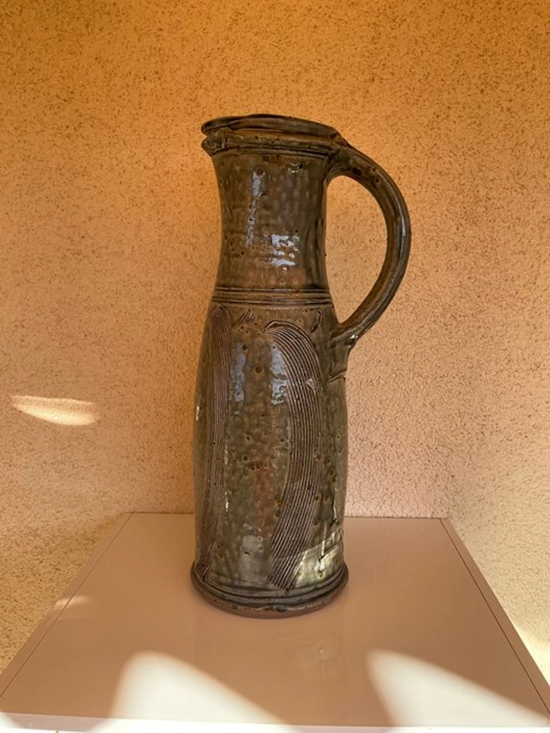 La Borne - Eric Astoul - Jug - H. 40 cm - Stoneware