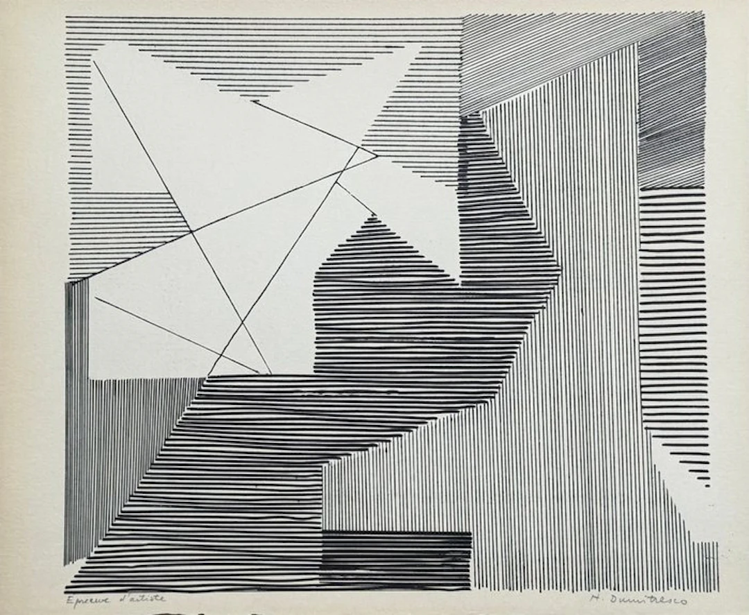 Natalia Dumitresco (1915-1997) - Composition abstraite