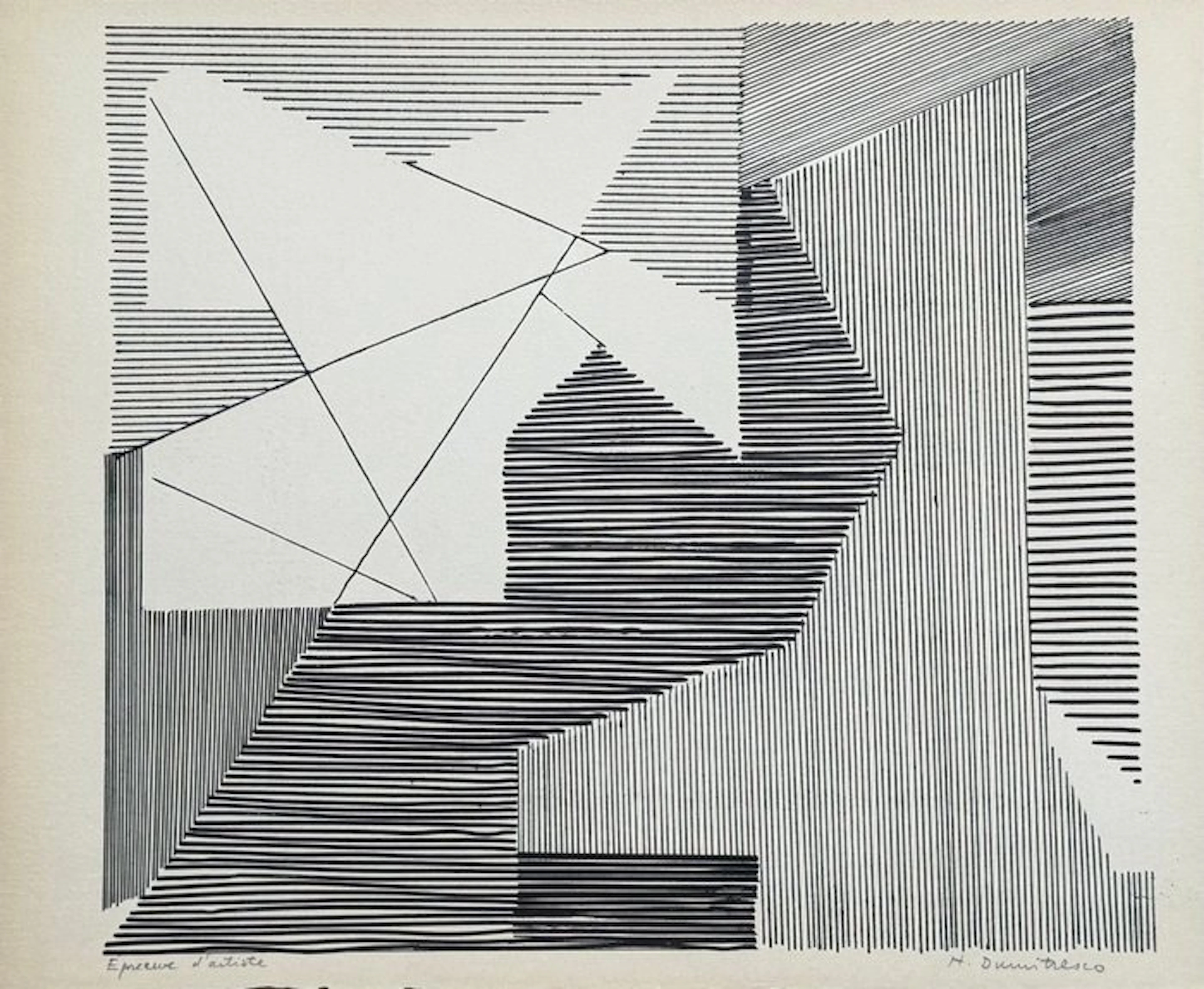 Natalia Dumitresco (1915-1997) - Composition abstraite