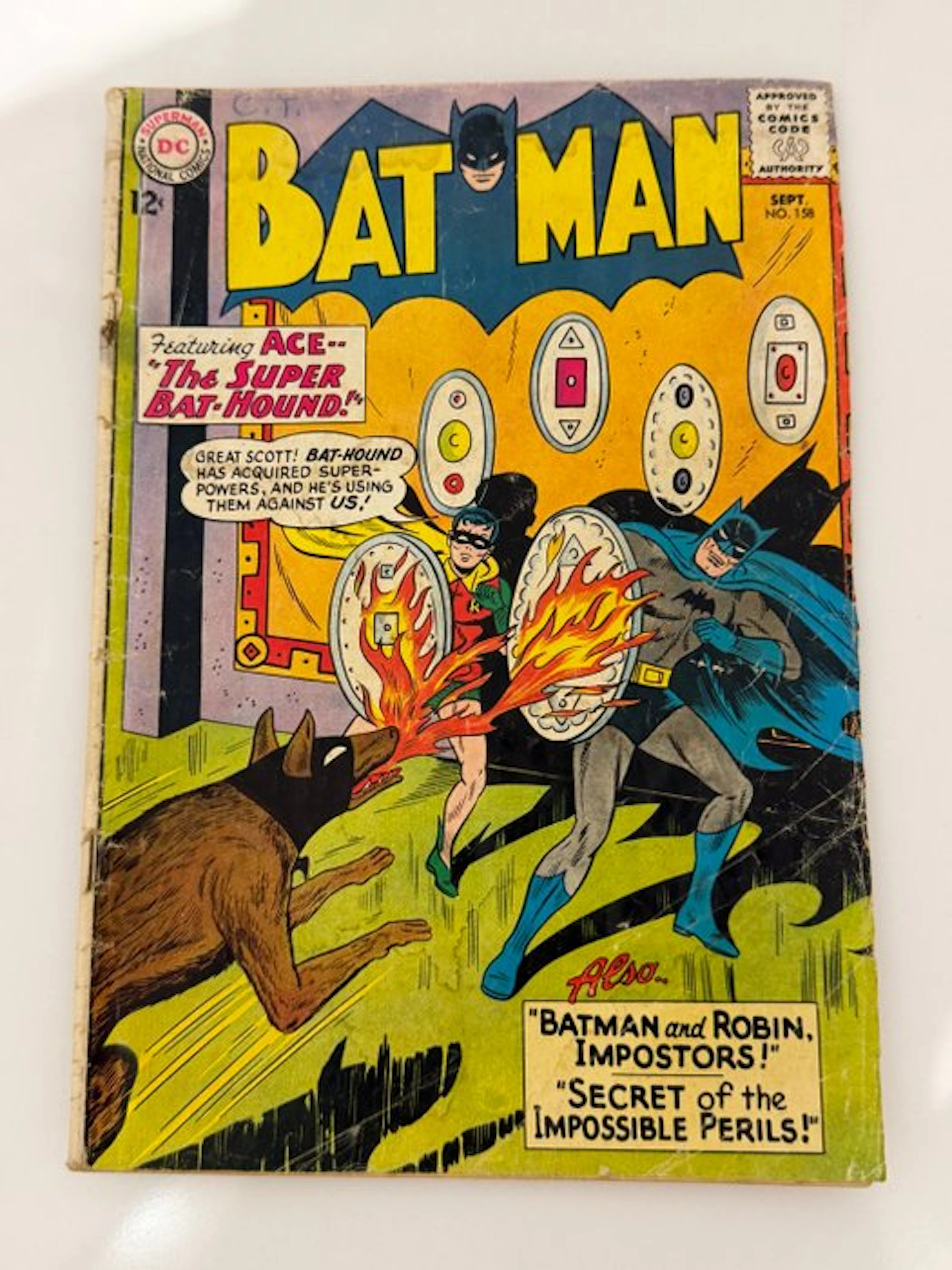 Batman 158 - Batman - 1 Comic - First edition - 1963/1963
