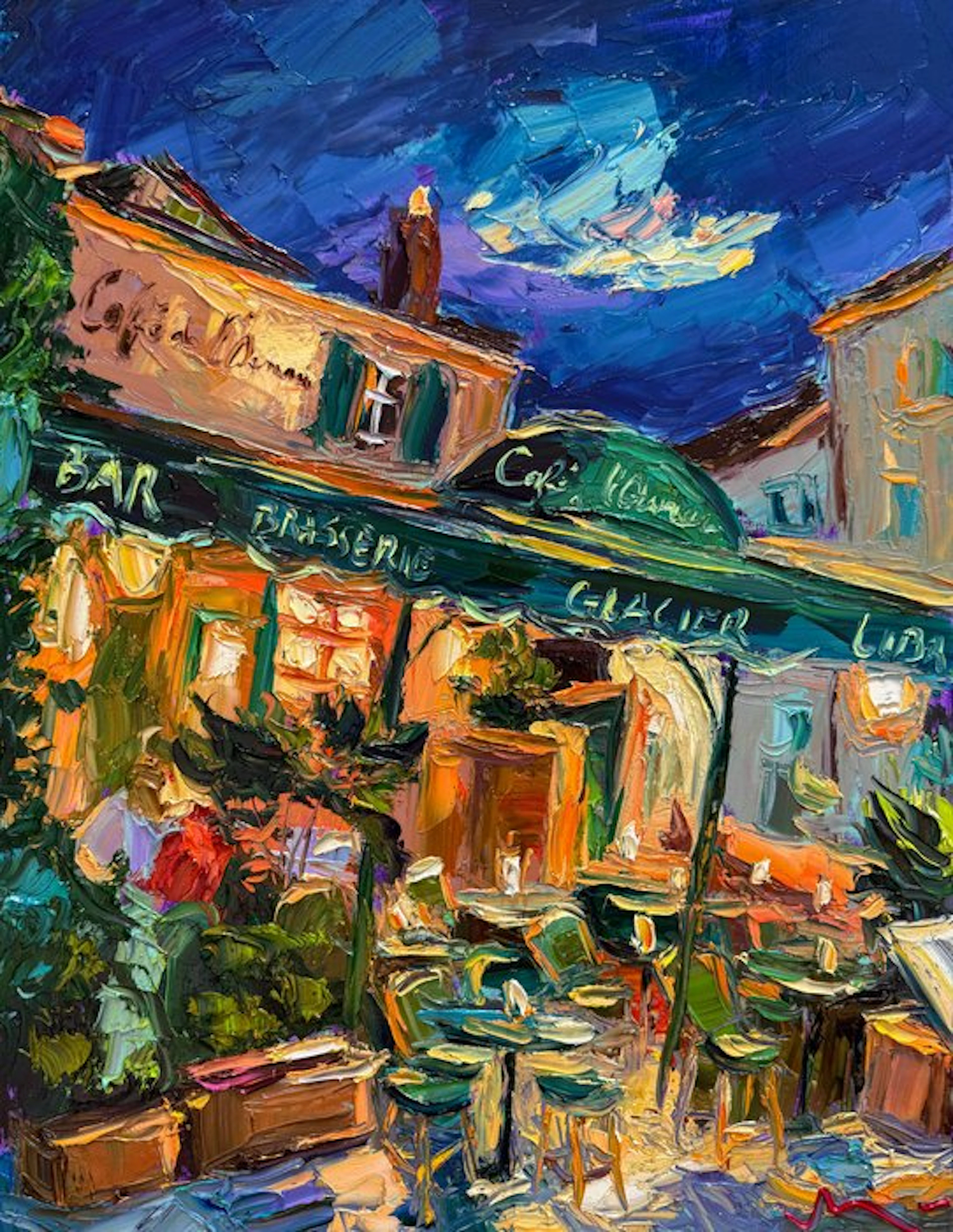 Ludovic Labbé - Café de l'ormeau, Ramatuelle