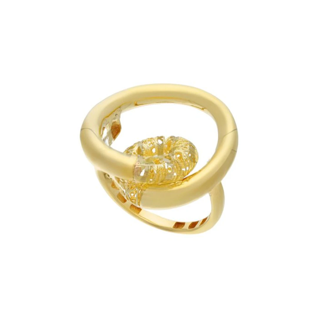 Ring - 18 kt. Yellow gold - 18k ring, 3.5 g