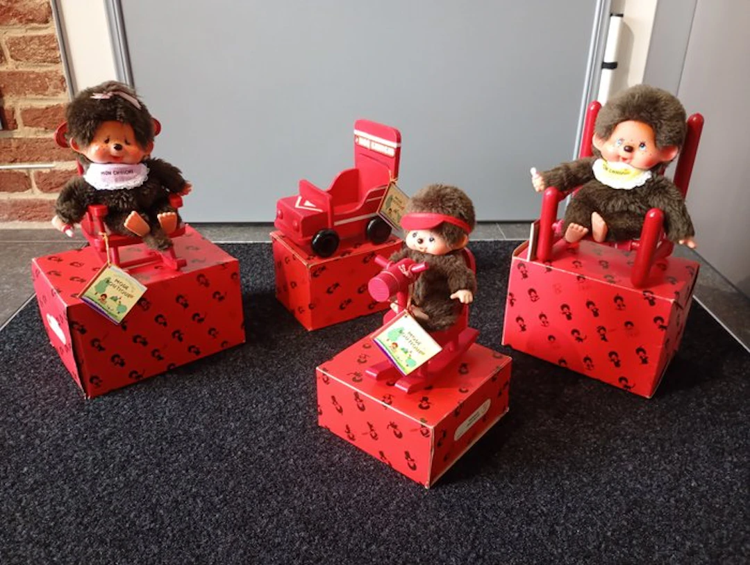 Sekiguchi - Teddy bear Monchhichi - 1970-1980 - Japan