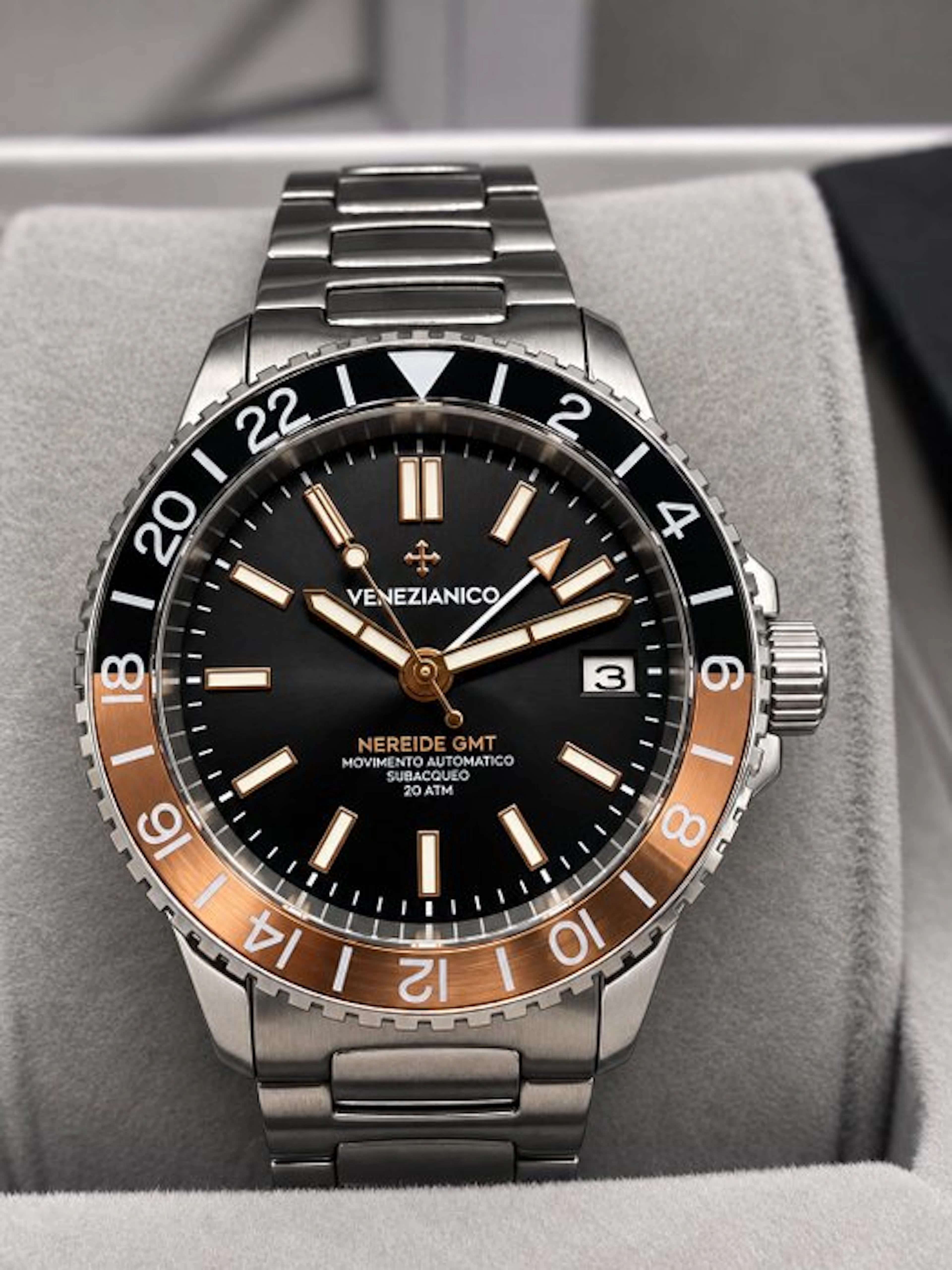 Venezianico - Nereide GMT Bronze Night - No reserve price - Unisex - 2010-2020