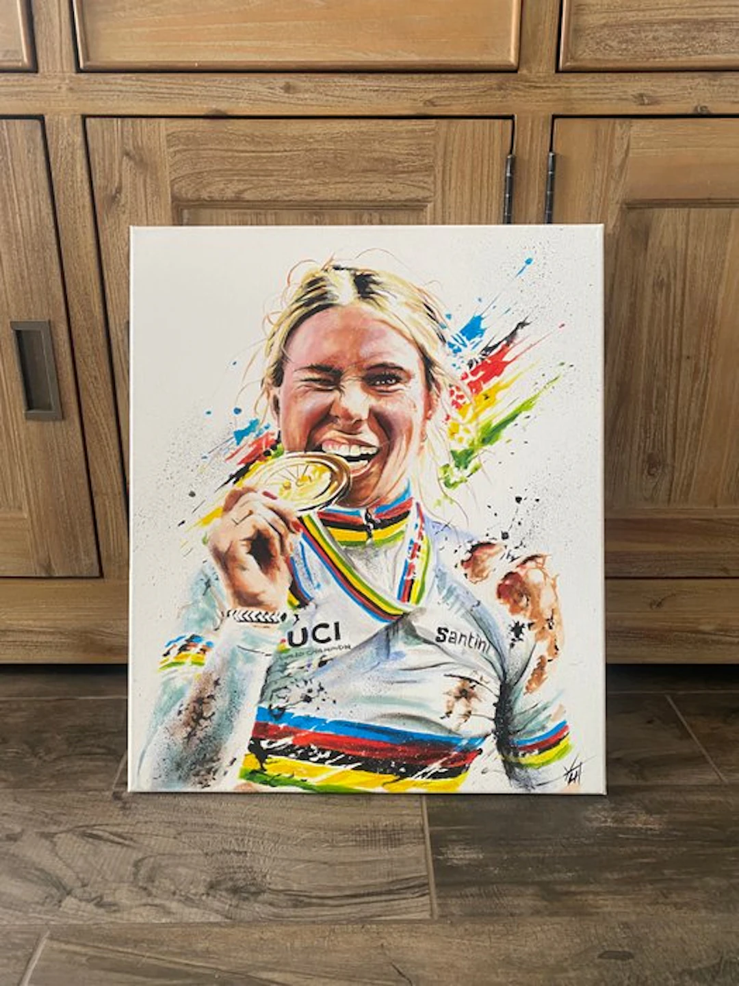 Yvan Courtet - Demi Vollering - World Champion