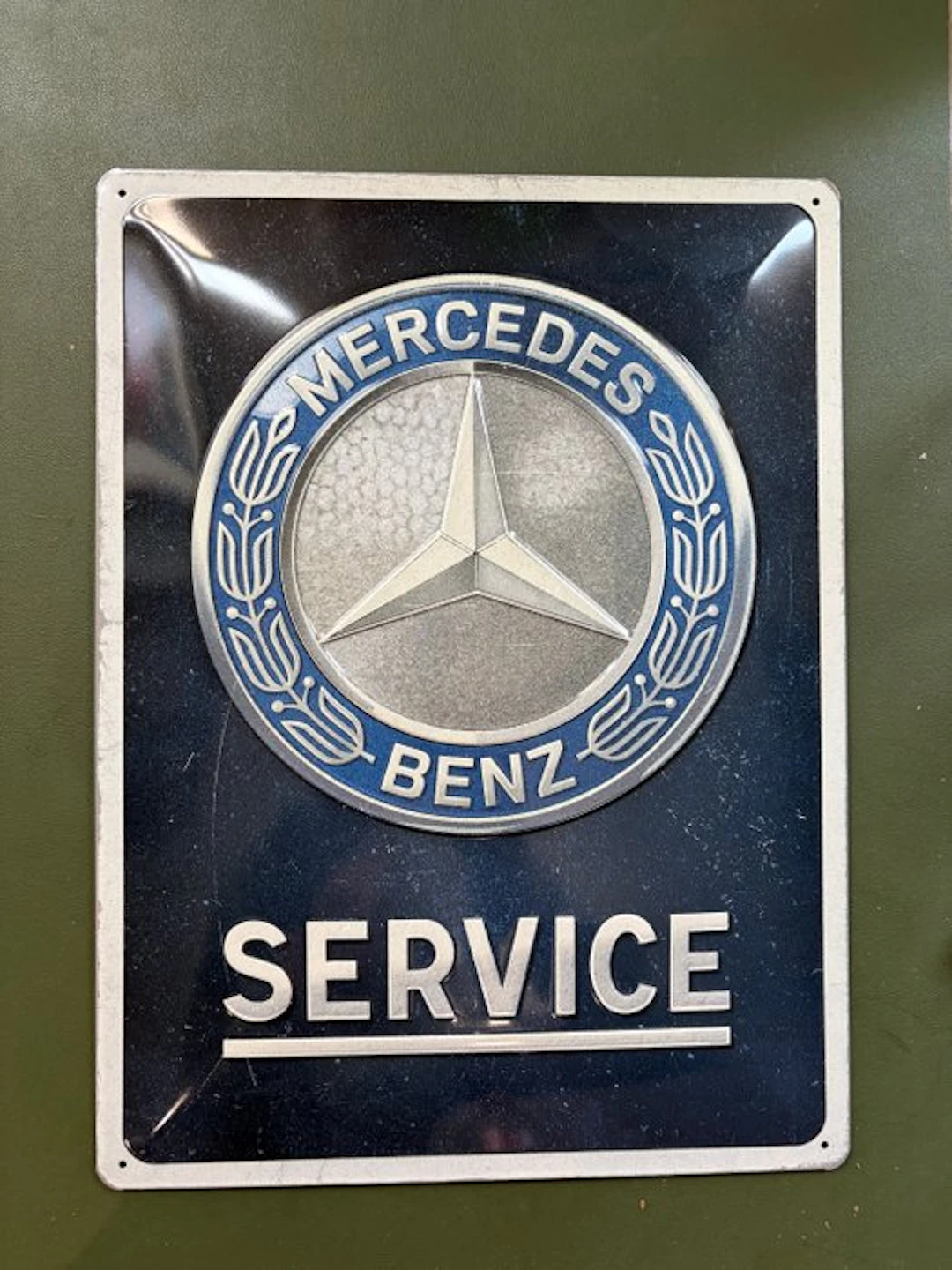 Mercedes-Benz - Mercedes-Benz Service - Sign - Metal