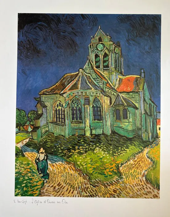 Vincent Van Gogh - L'Eglise d'Auvers sur Oise