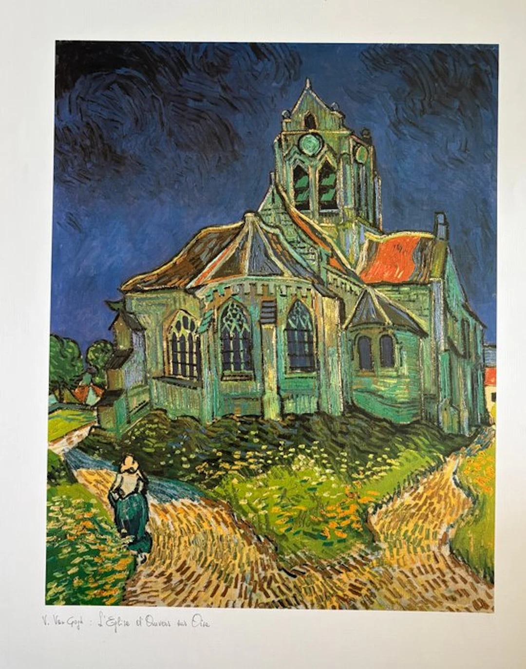Vincent Van Gogh - L'Eglise d'Auvers sur Oise
