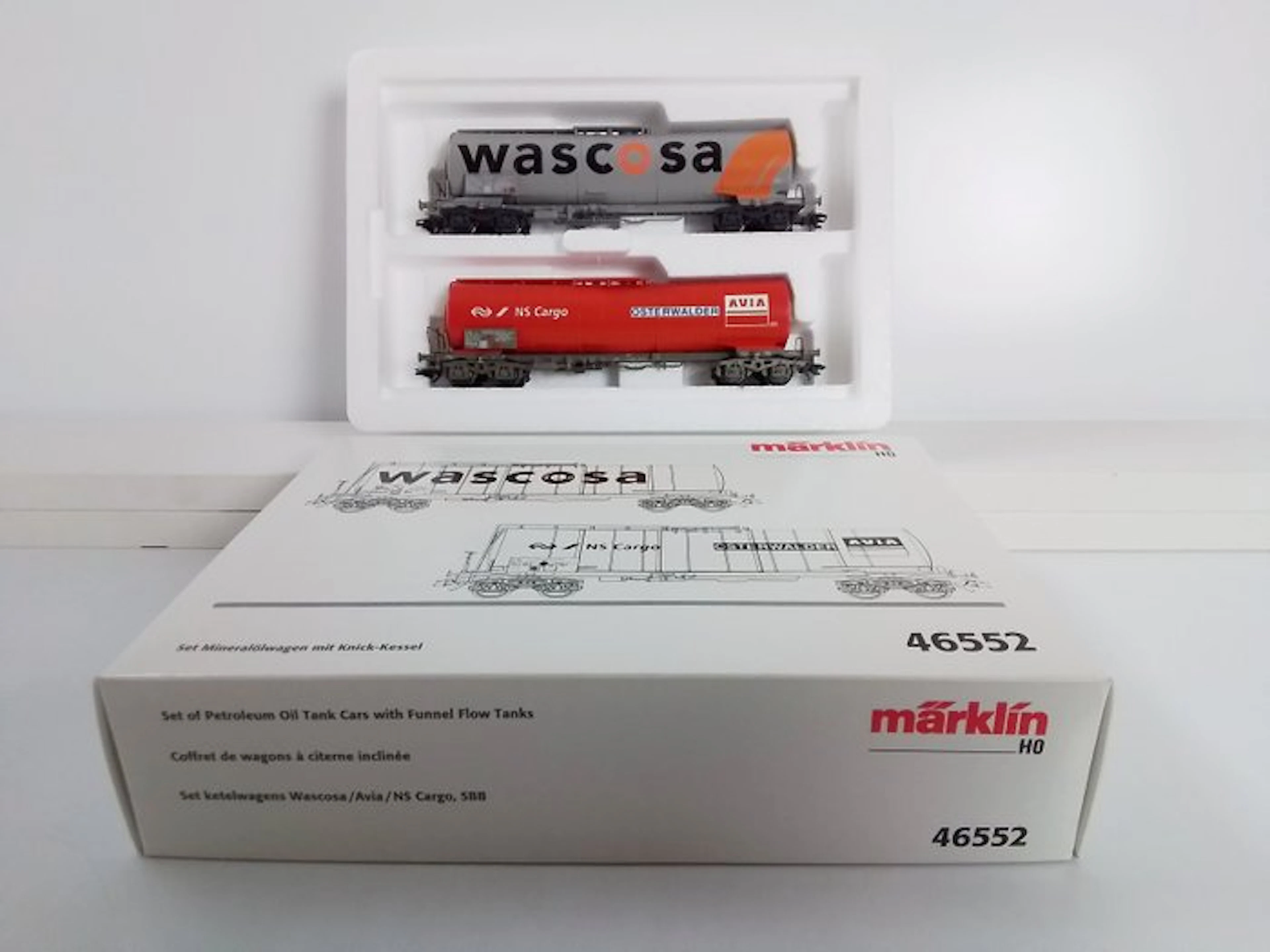 Märklin H0 - 46552 - Model train (1) - Set of two 4-axle...
