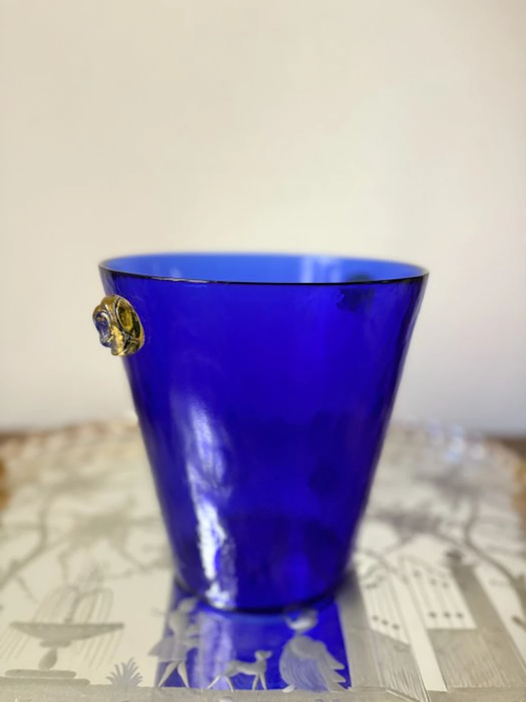 Ice bucket - Murano glass