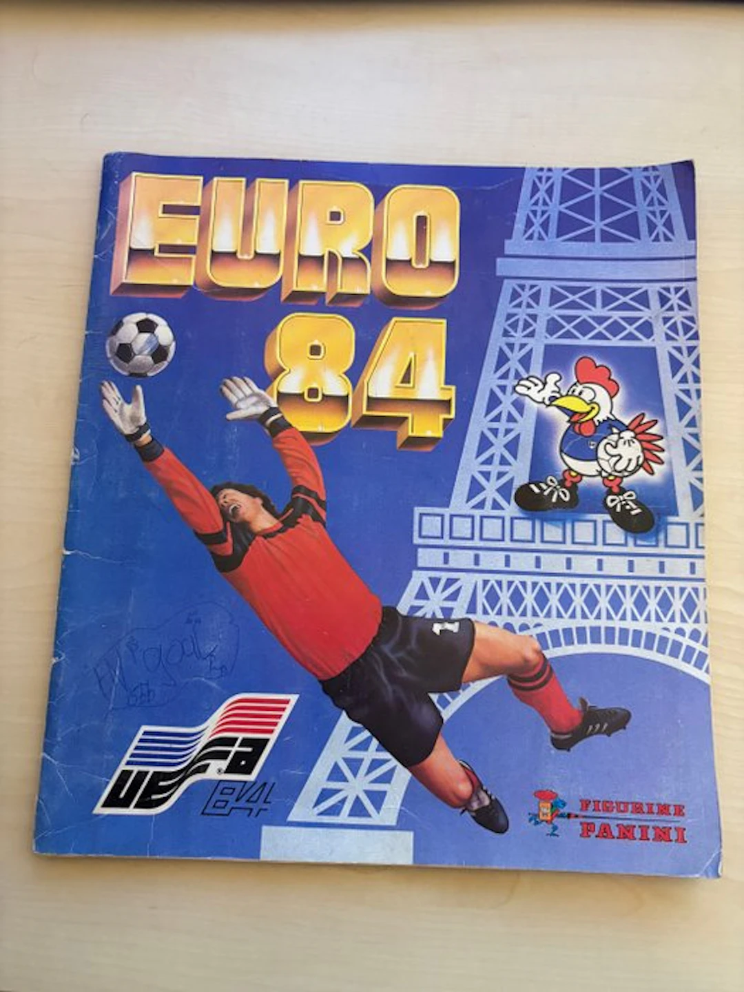 1984 Panini Euro 84 Sticker album Sticker album - Good (GD)