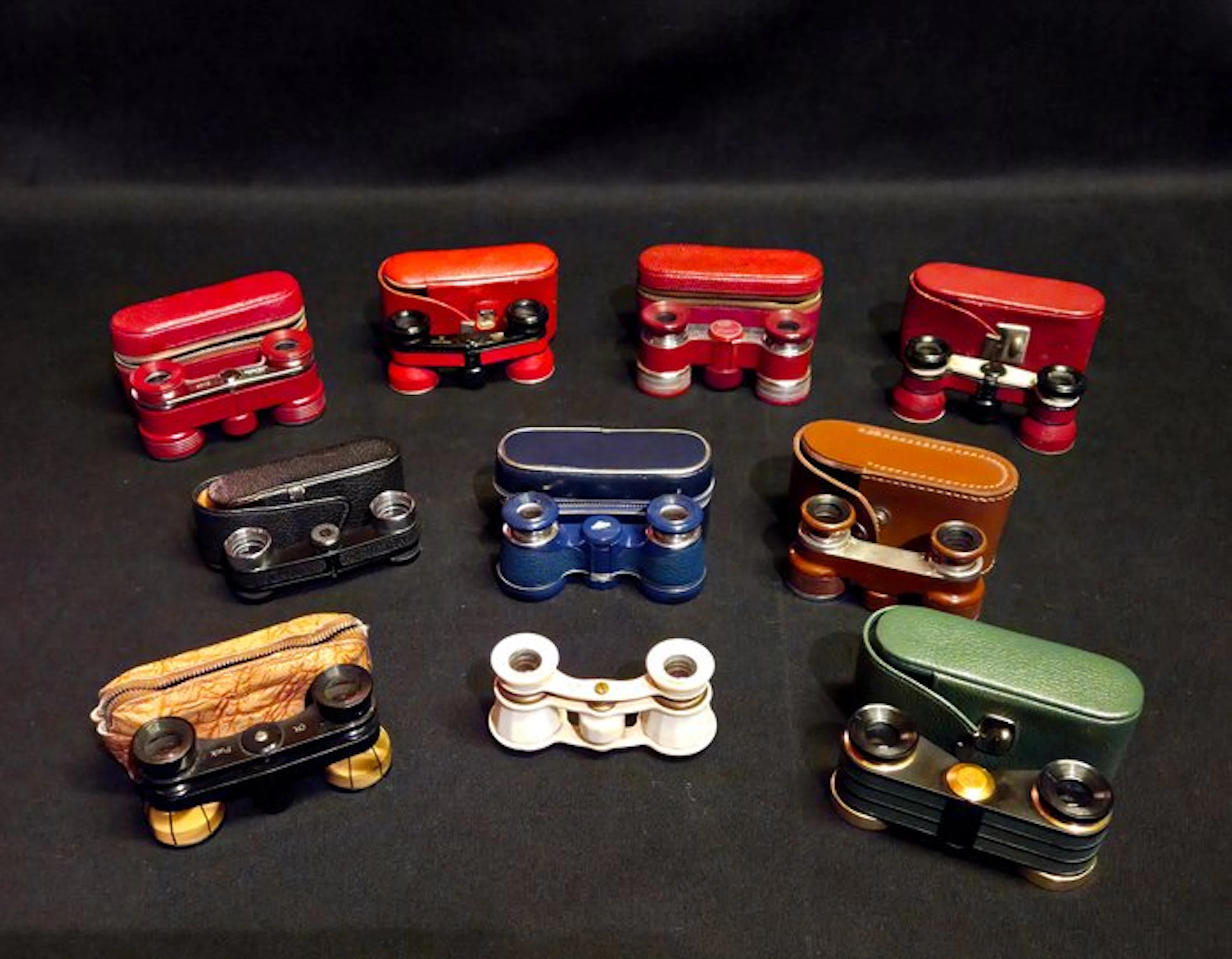 10 opera glasses - 1950-1960, 1940-1950 - Germany - Vari Produttori