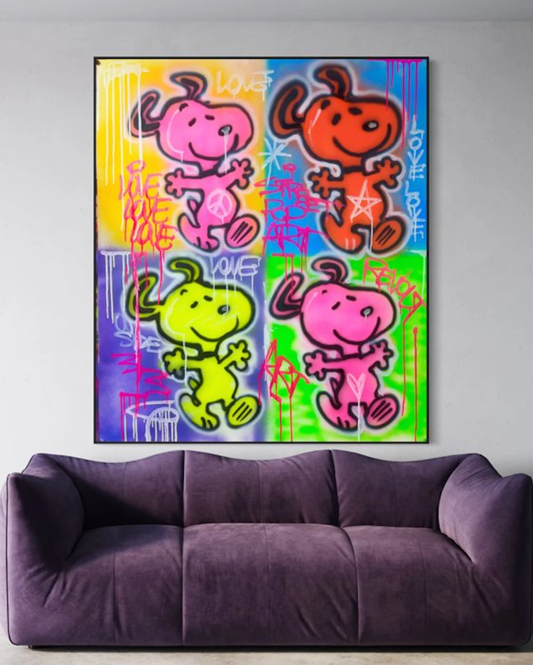 Outside313 - Snoopy pop style fluo