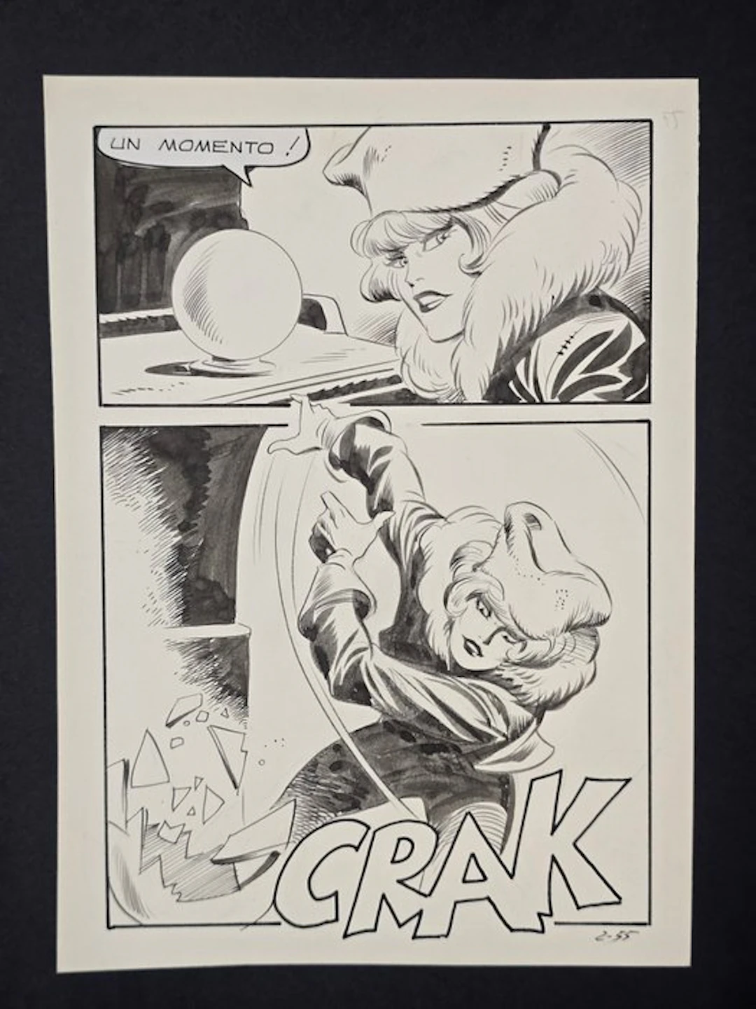 Frollo, Leone - 1 Original page - Naga #2 - pag. 55