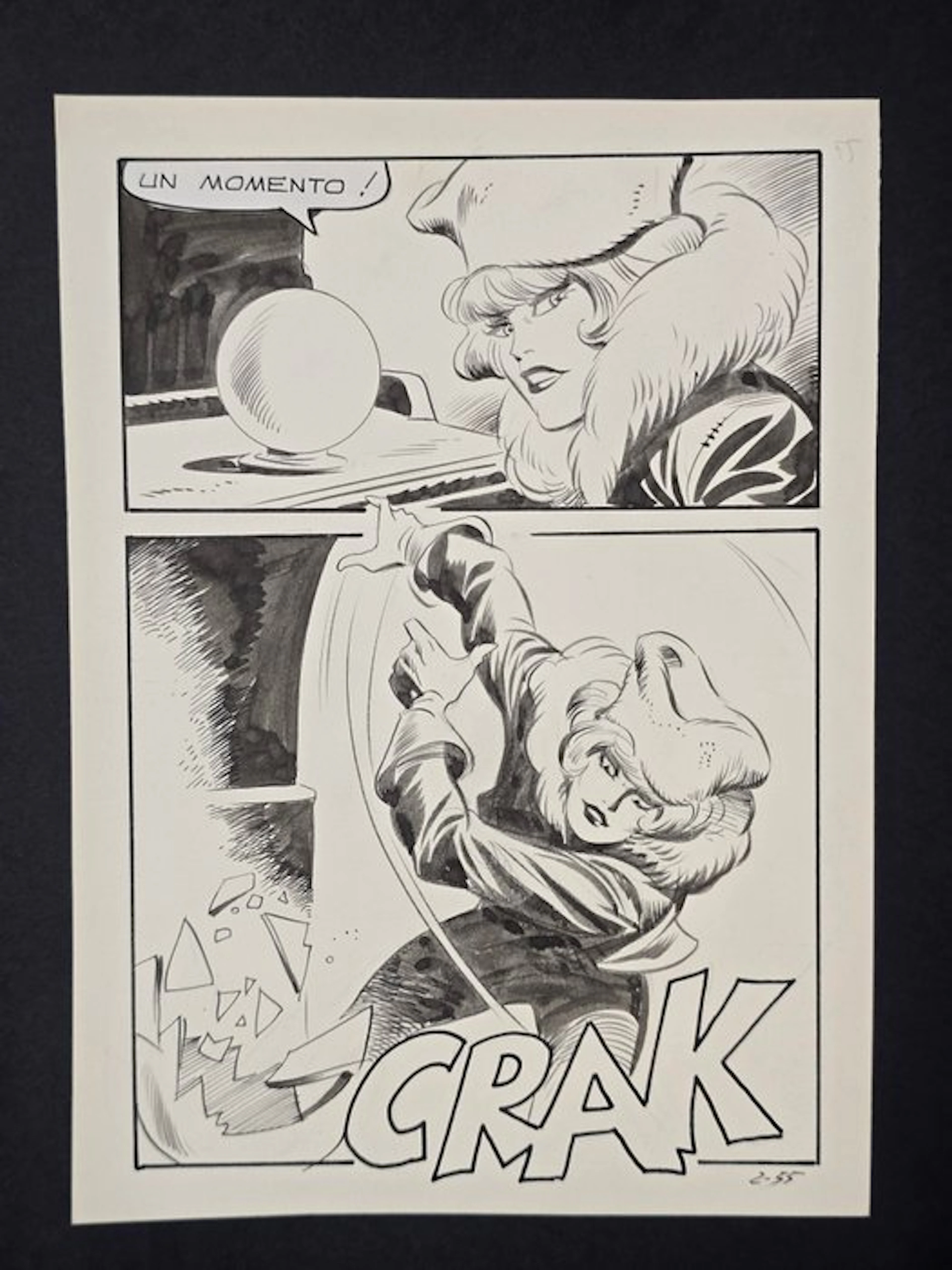 Frollo, Leone - 1 Original page - Naga #2 - pag. 55