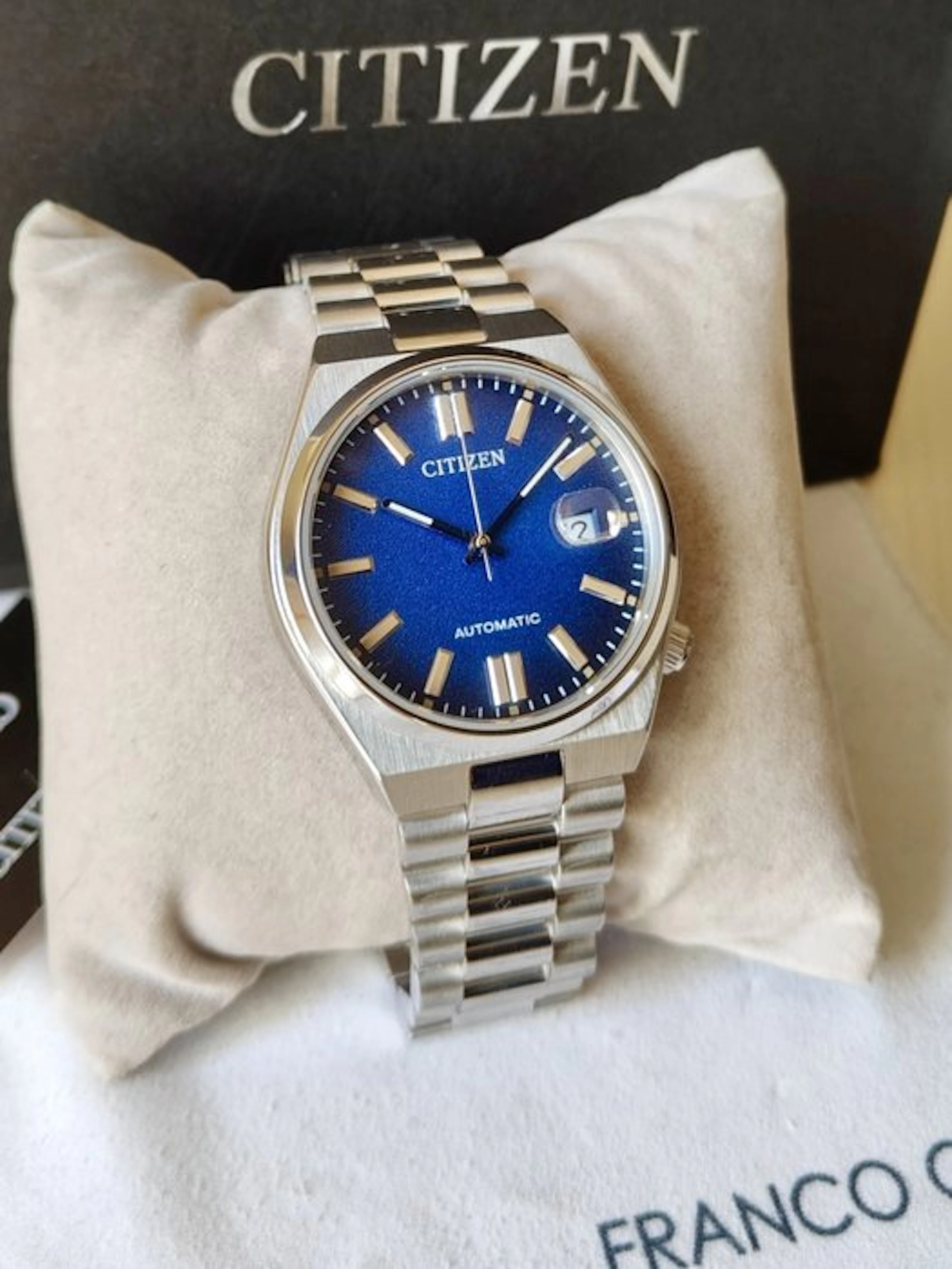 Citizen - Automatic Tsuyosa Textured Blue - No reserve...