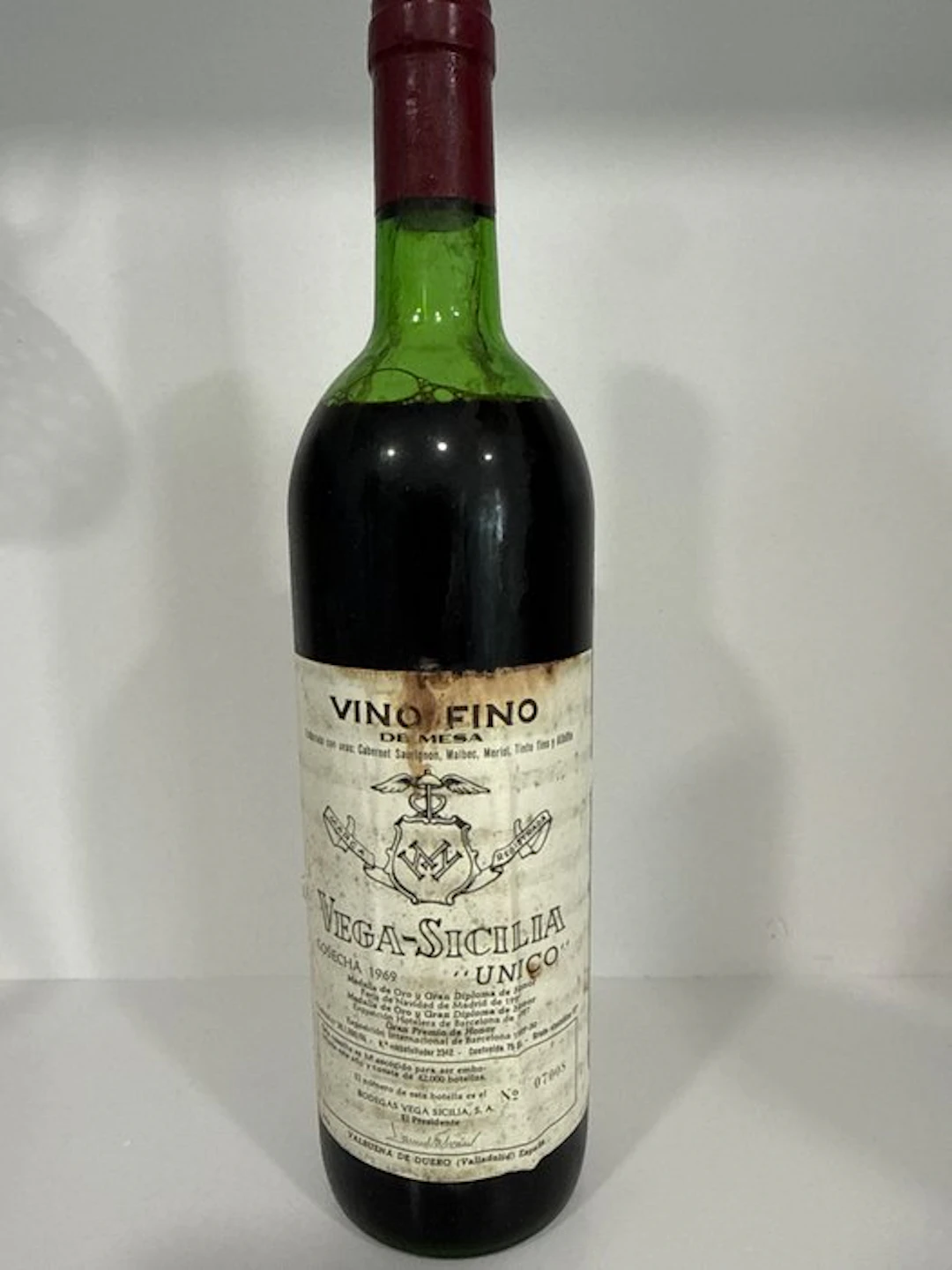 1969 Vega Sicilia Único - Ribera del Duero Gran Reserva - 1 Bottle (0.75L)