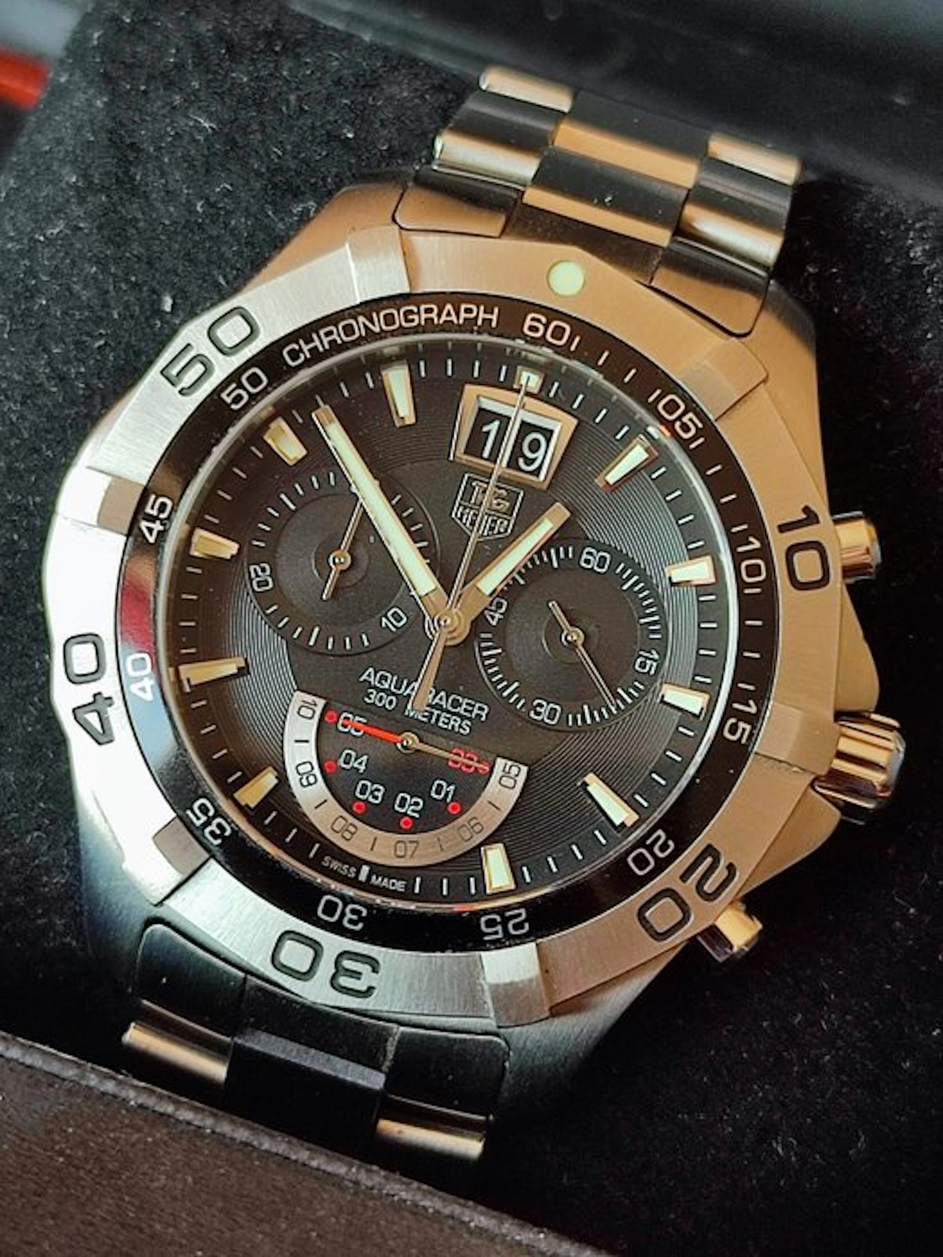 TAG Heuer - Aquaracer Chronograph Big Date - CAF101A - Men - 2009