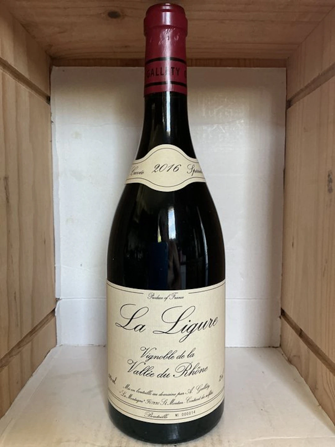 2016 Domaine Gallety, La Ligure - Cotes du Rhone - 1 Bottle (0.75L)