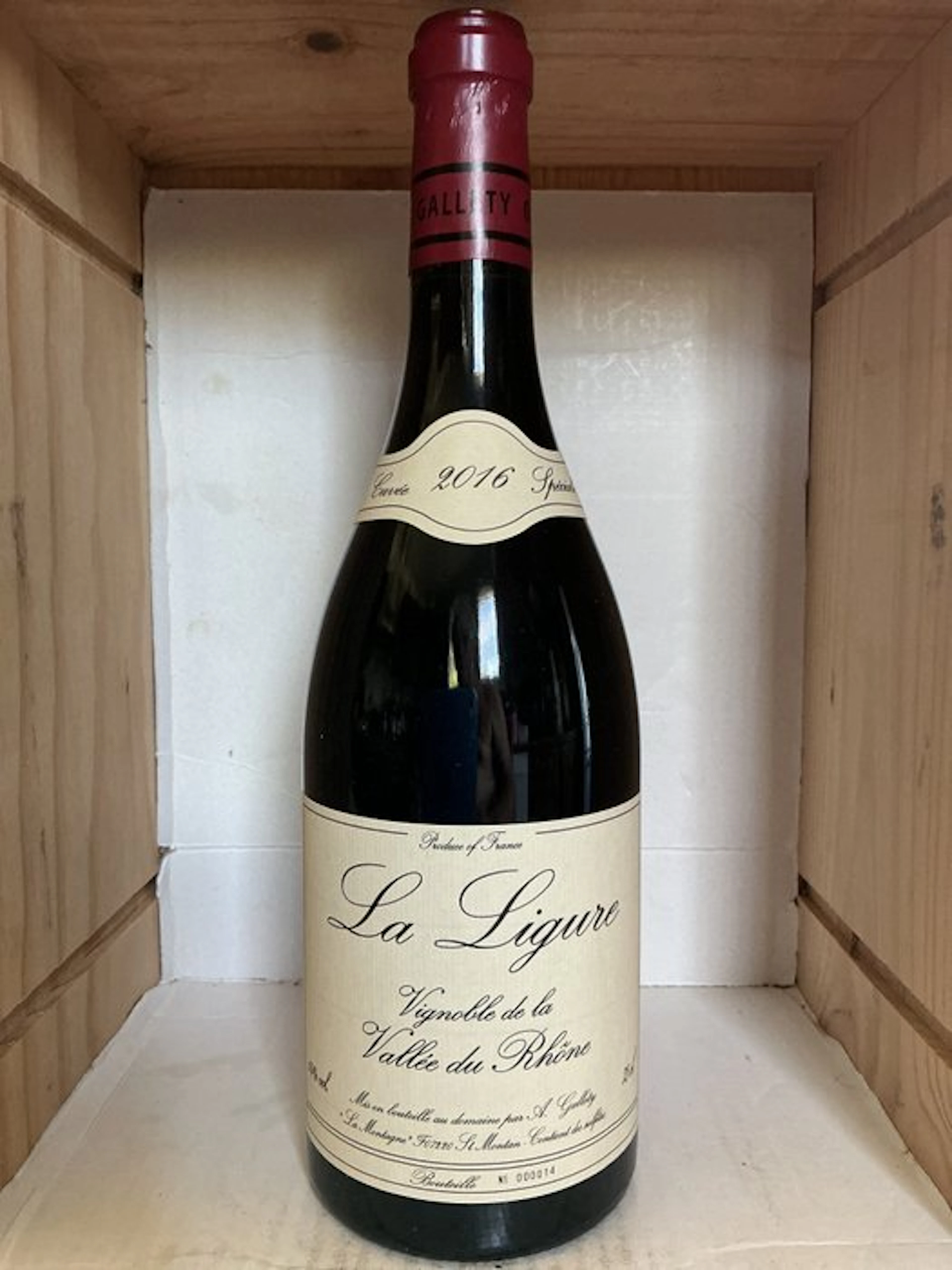 2016 Domaine Gallety, La Ligure - Cotes du Rhone - 1 Bottle (0.75L)