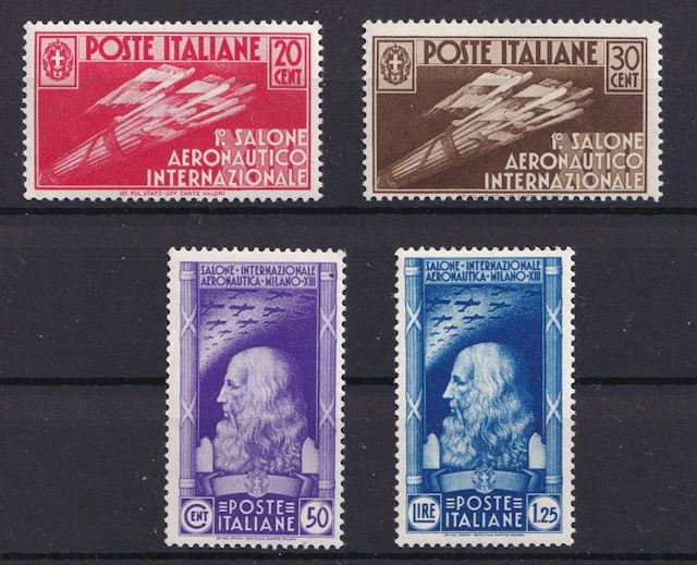 Italy Kingdom 1935 - 1st International Aeronautical Exhibition – Complete