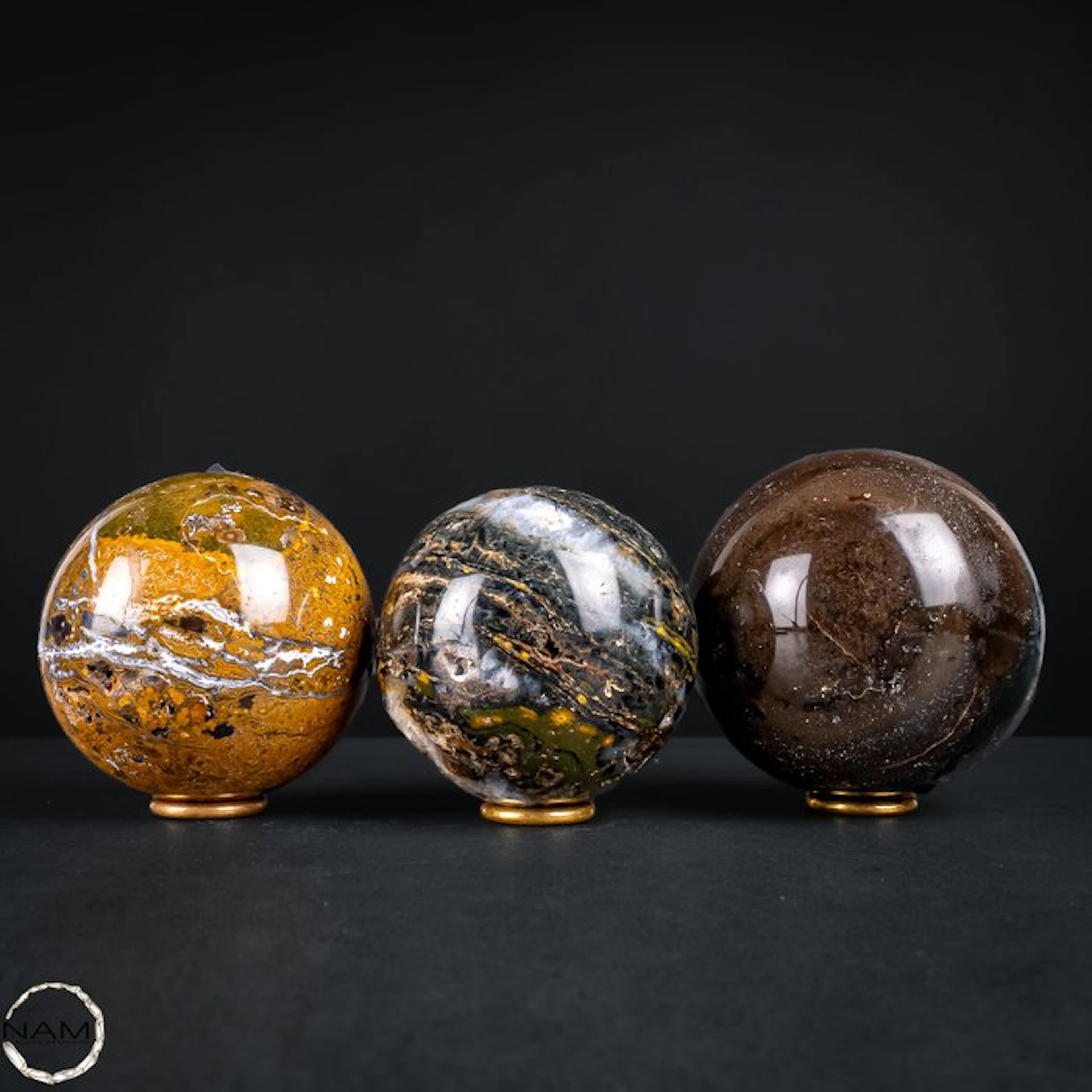 Oceanjaspis Sphere – Unique Natural Art with Fascinating...