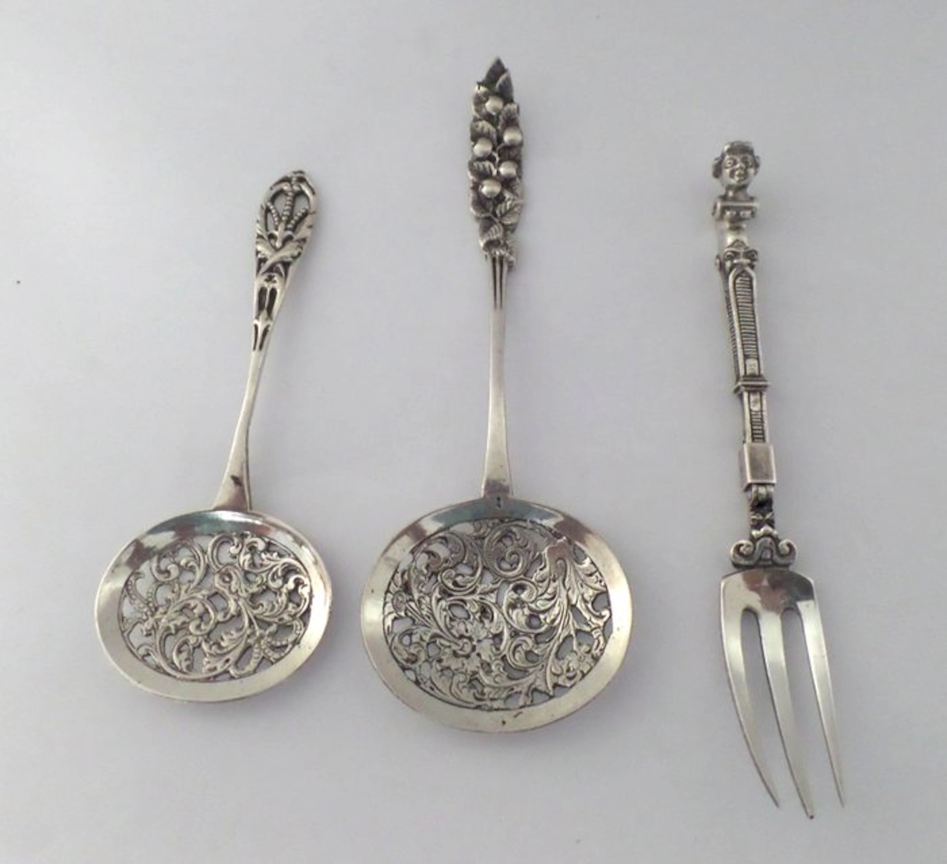 Begeer en - van Eldik - Spoon (3) - .835 silver - fork