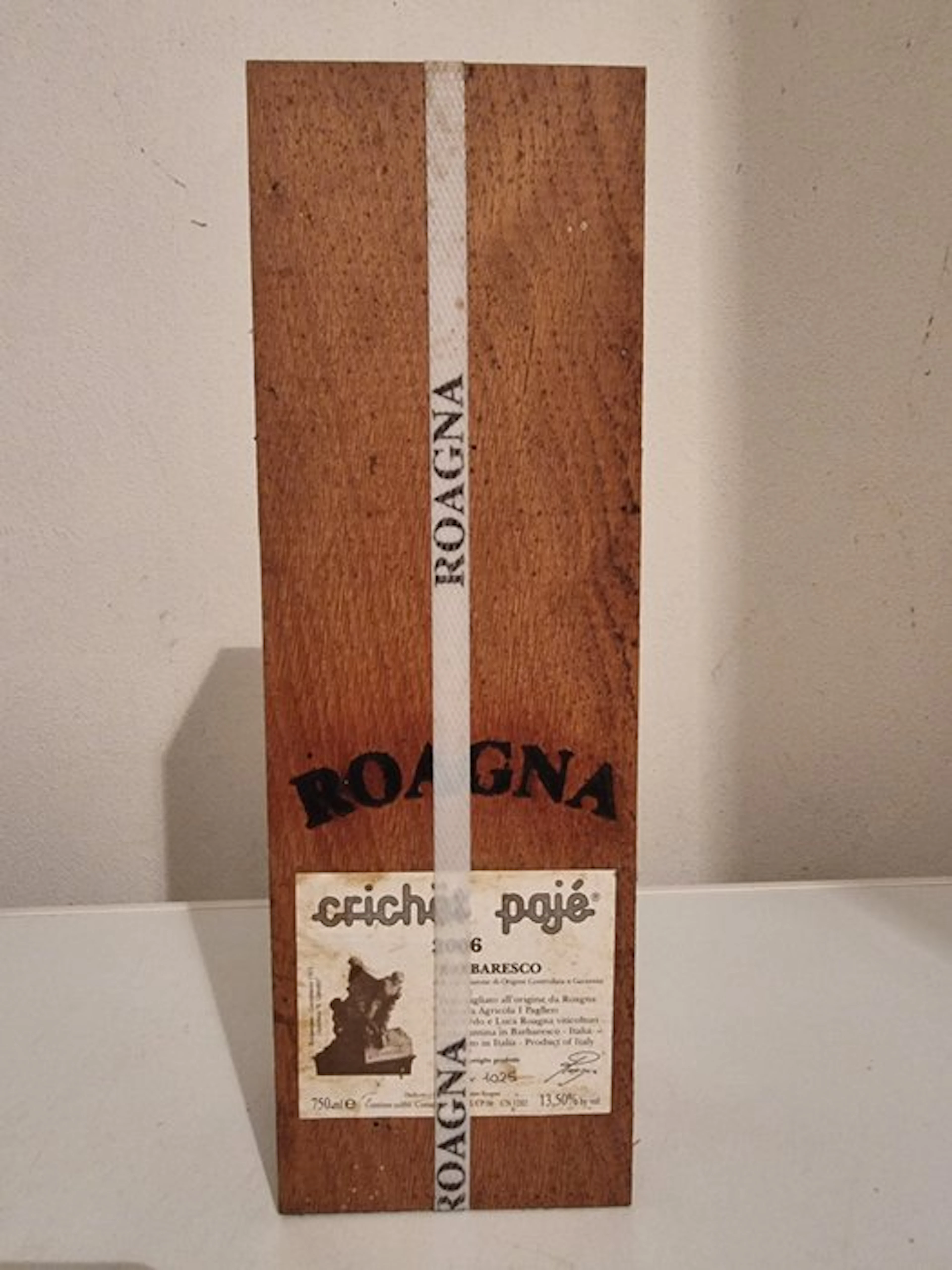 2006 Roagna, Crichet Pajè - Barbaresco DOCG, Riserva - 1 Bottle (0.75L)