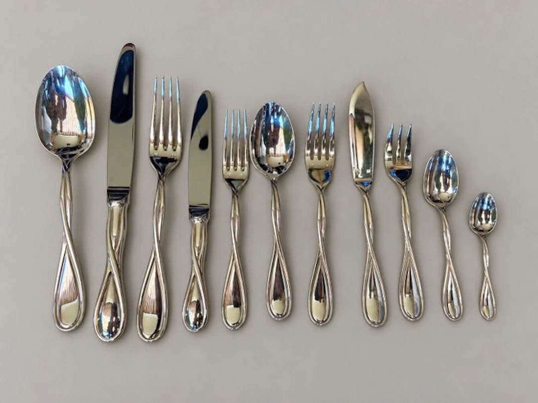 Christofle - Cutlery set for 12 (108) - Galea - Silverplated