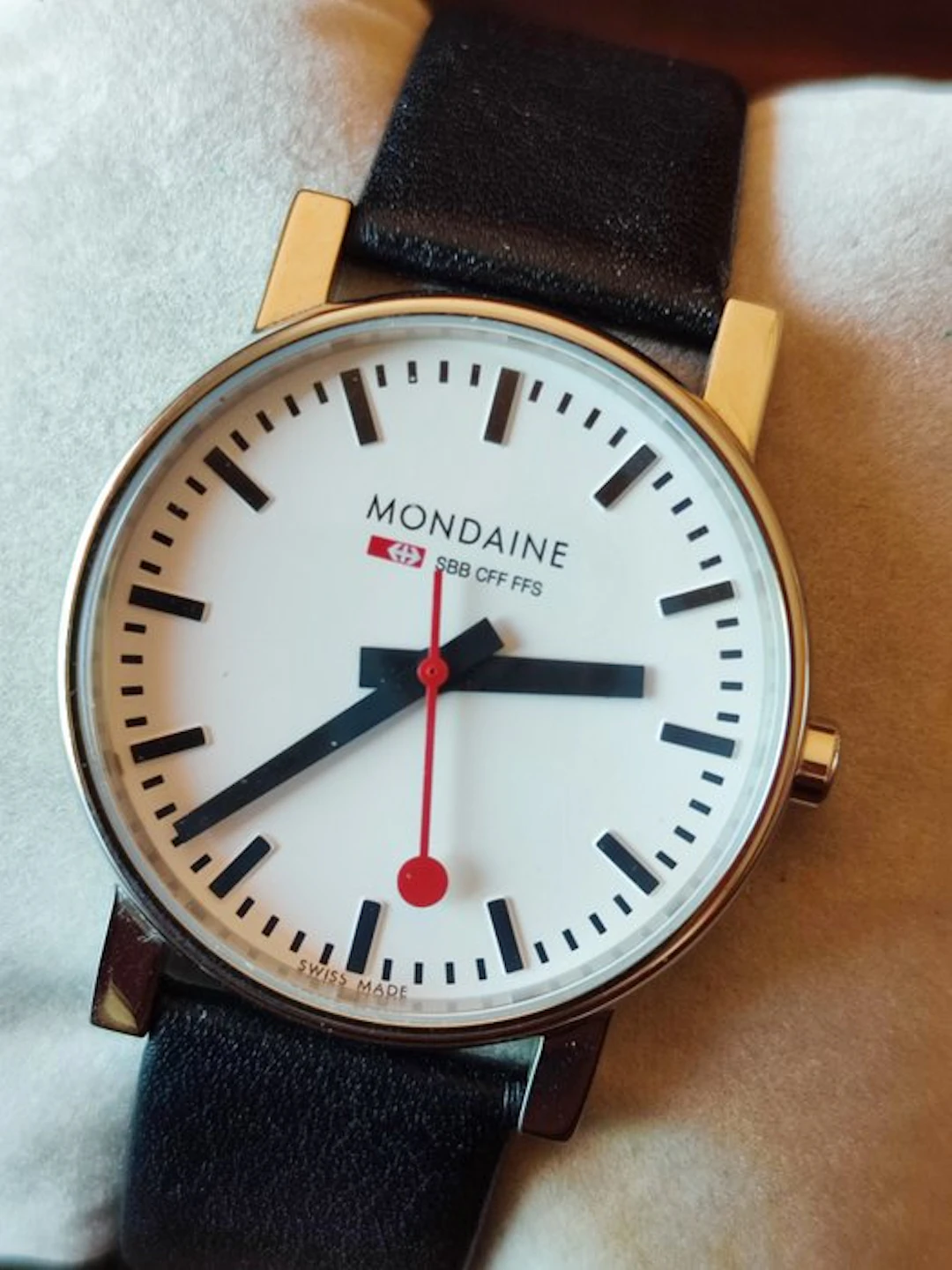 Mondaine - Official Swiss Railways Watch NOS - No reserve...