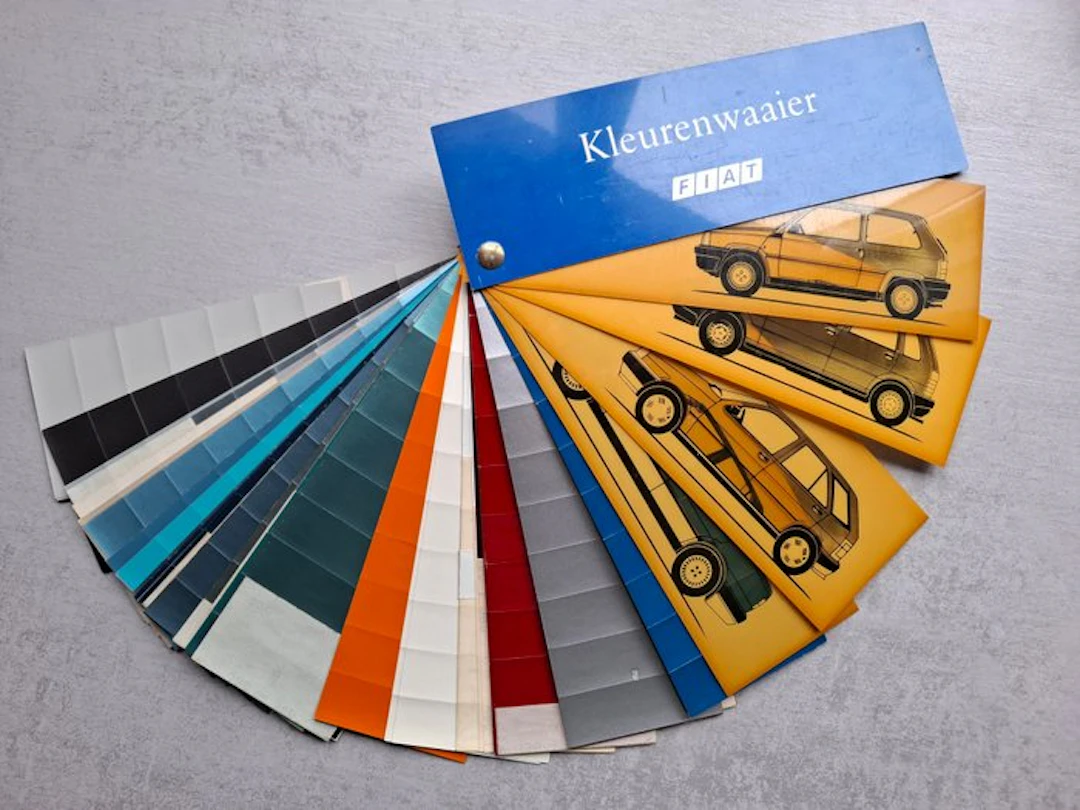 Color chart - Fiat - Panda - Uno - Tipo - Croma / Tempra