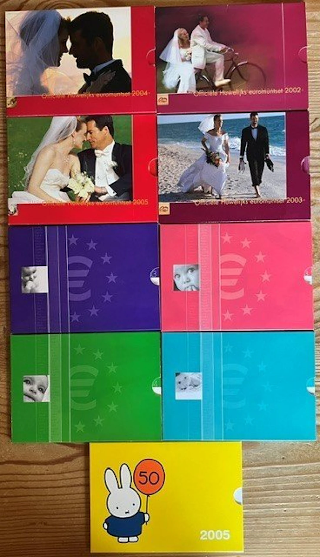 Europe. Year Set (BU) 2002/2005 (9 sets) (No reserve price)