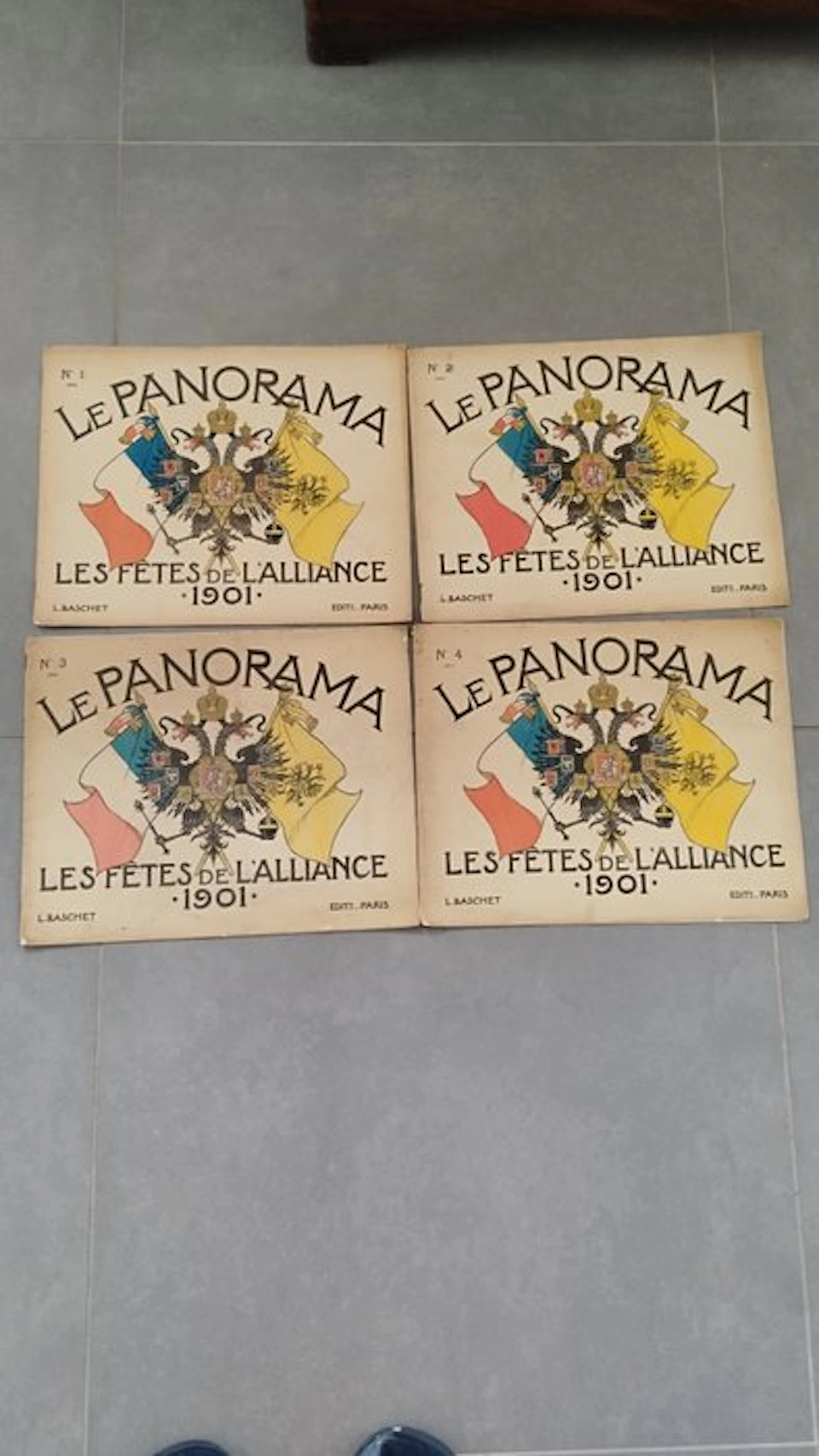Document - L.BLACHET - Les fetes de l'Alliance 1901 - Le Panorama - 1901