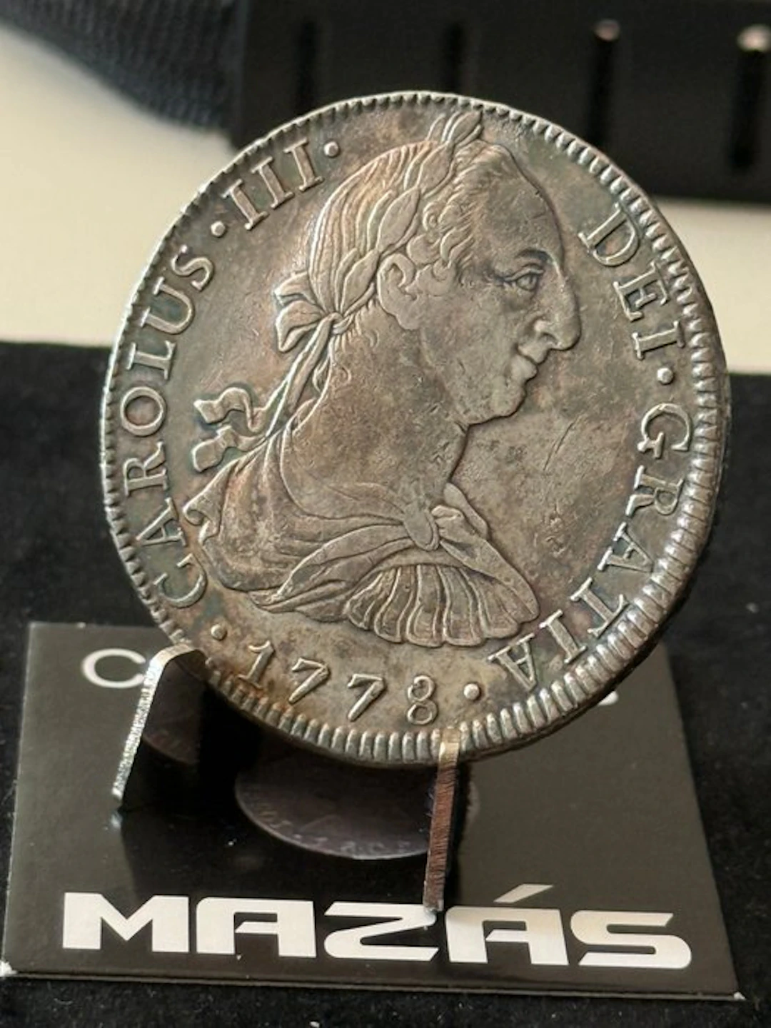 Spain. Carlos III. 8 Reales 1778 FF. México.