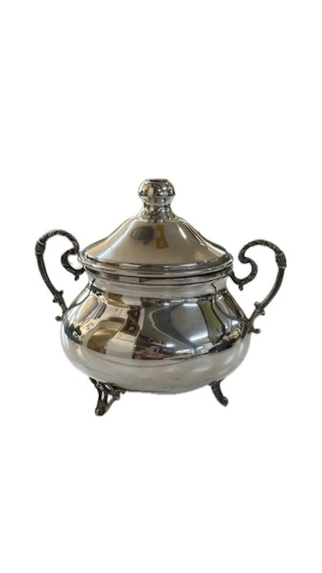 Sugar bowl - .800 silver