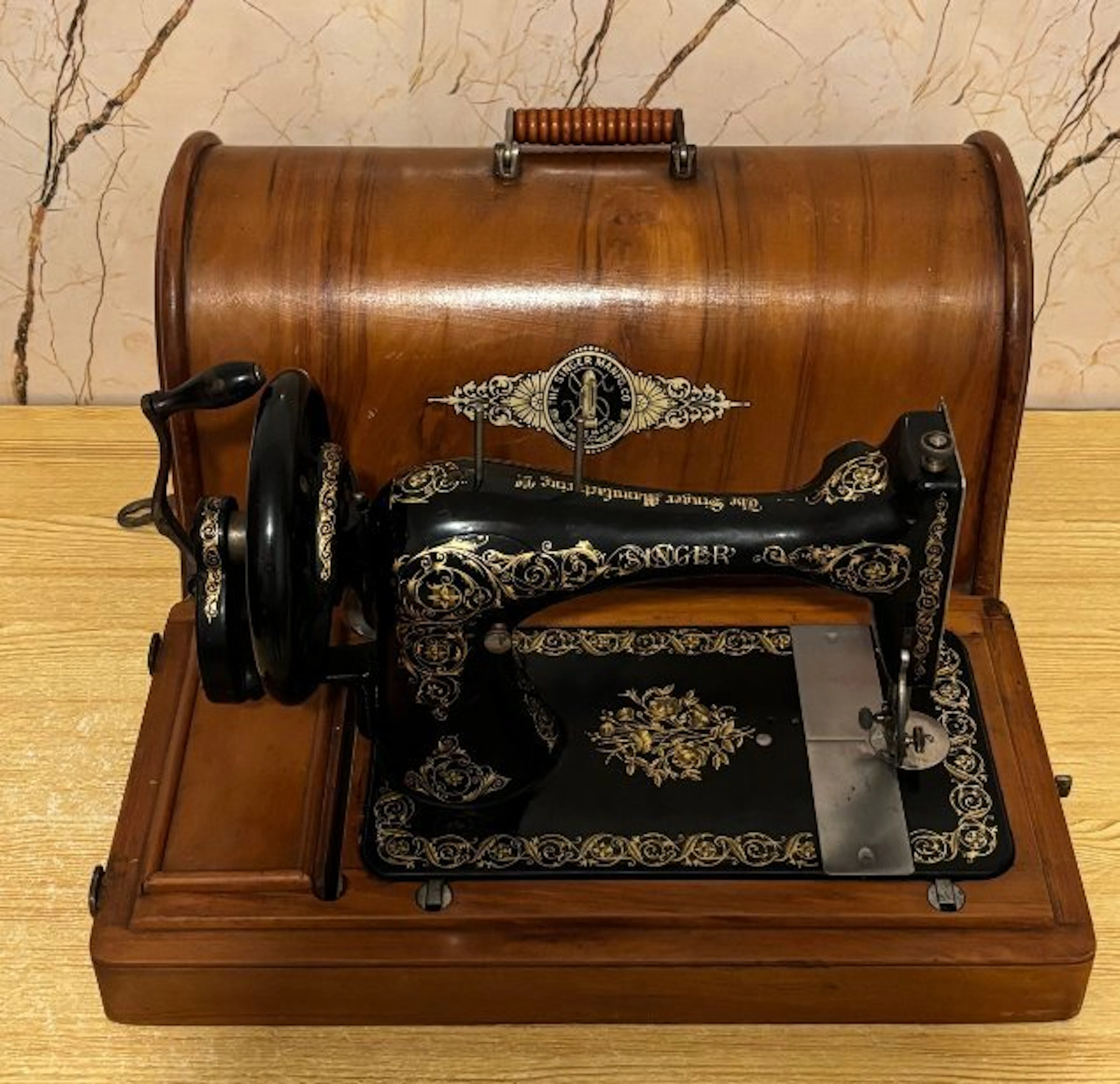 Singer 28K (1901) Sewing machine - Walnut