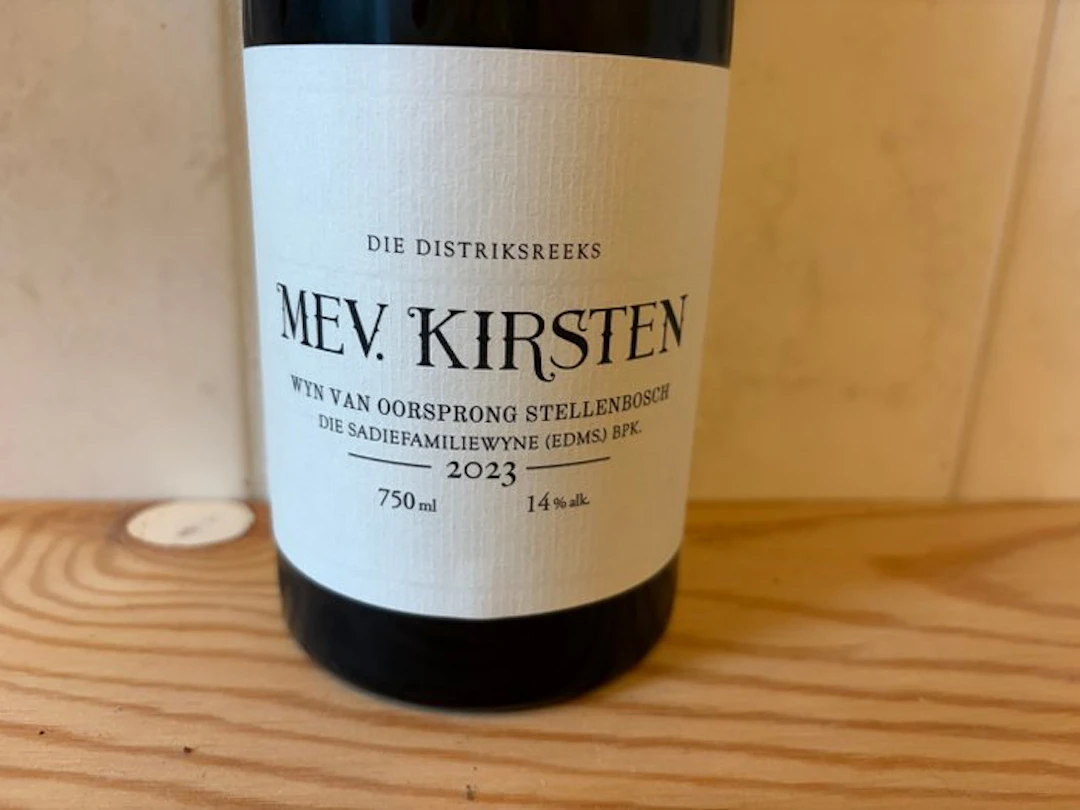 2023 Sadie Family "MeV Kirsten" - Swartland - 1 Bottle (0.75L)